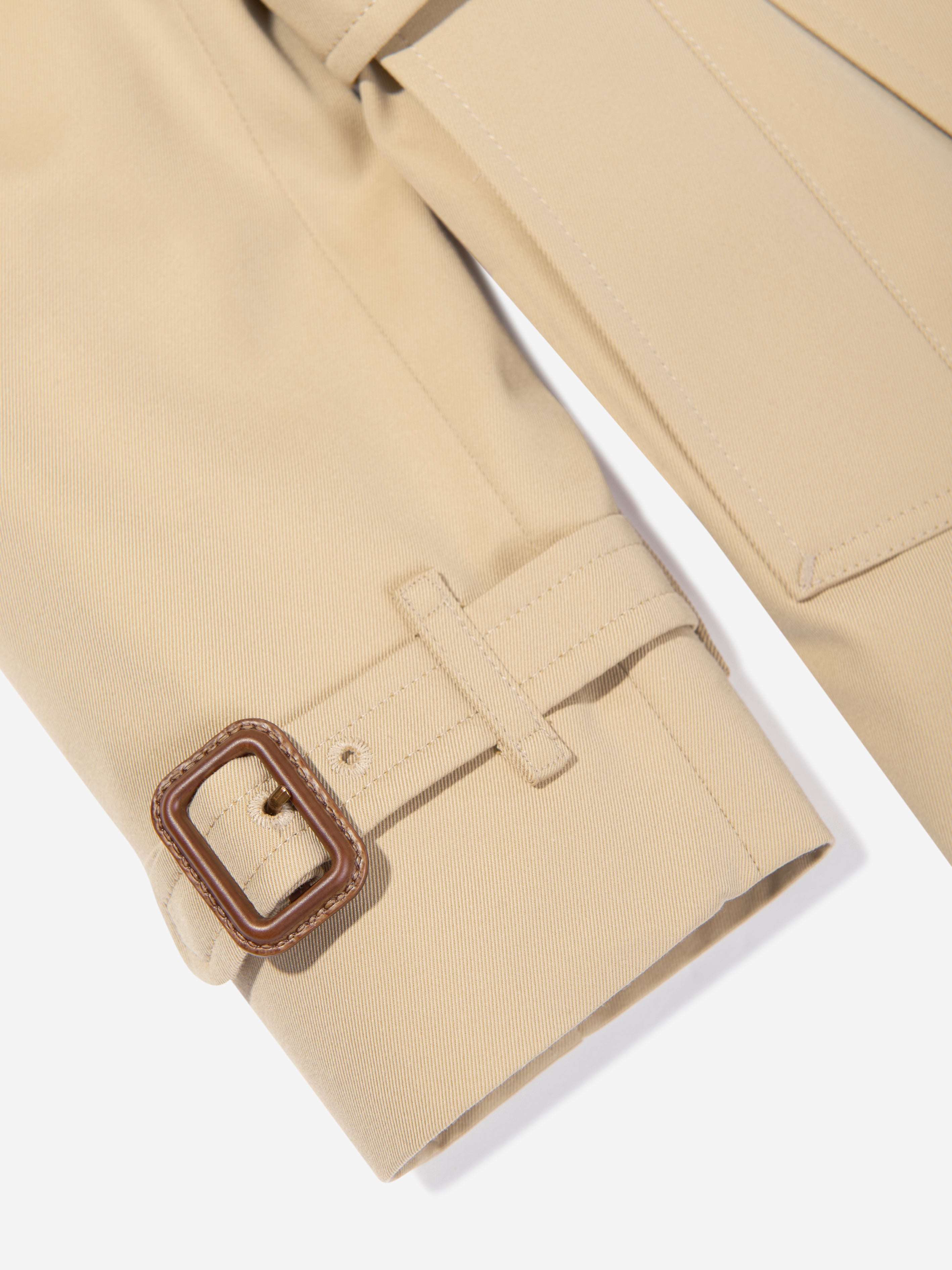 Kids Mayfair Trench Coat in Beige