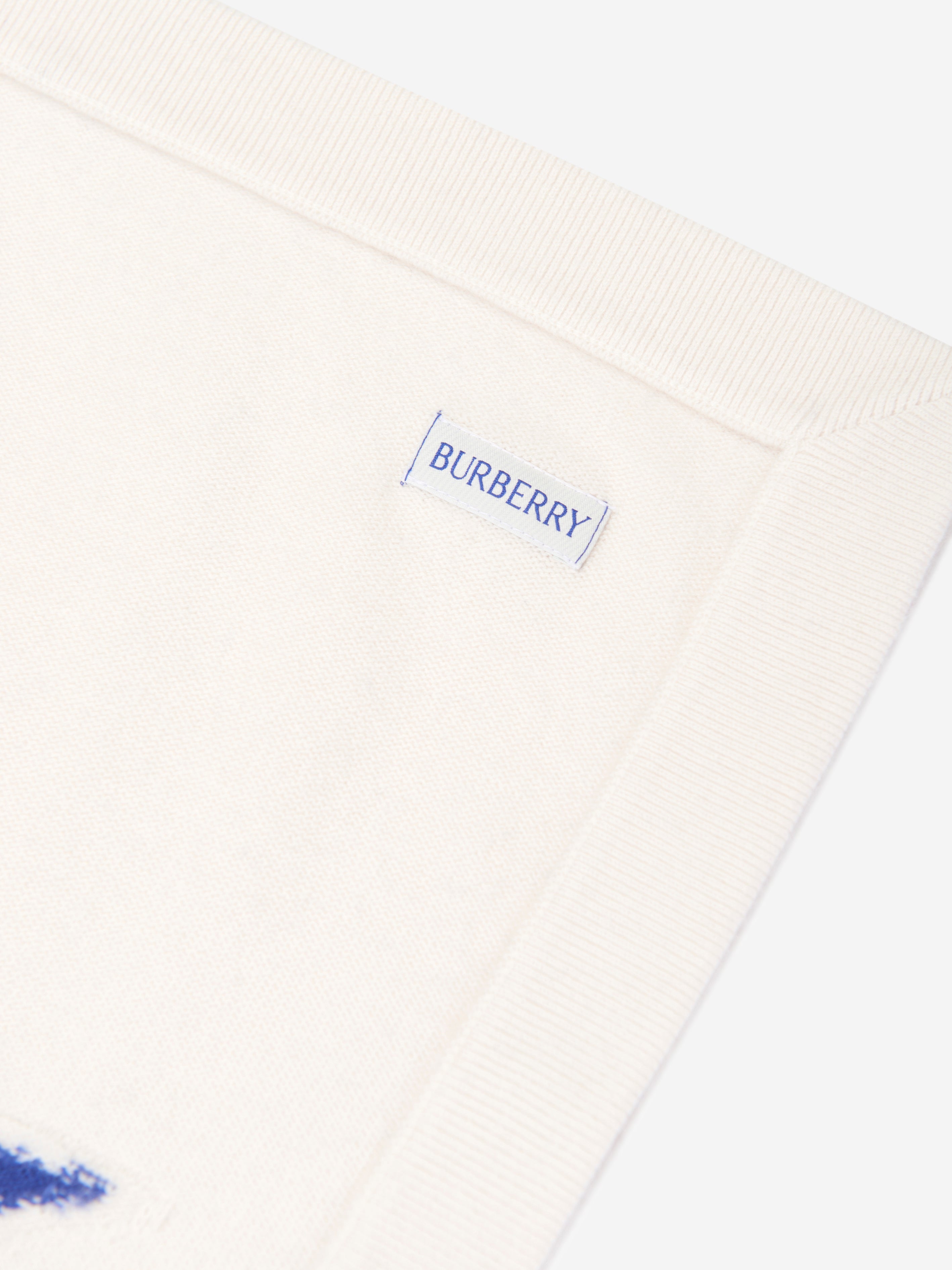 Baby EKD Bobble Blanket in White