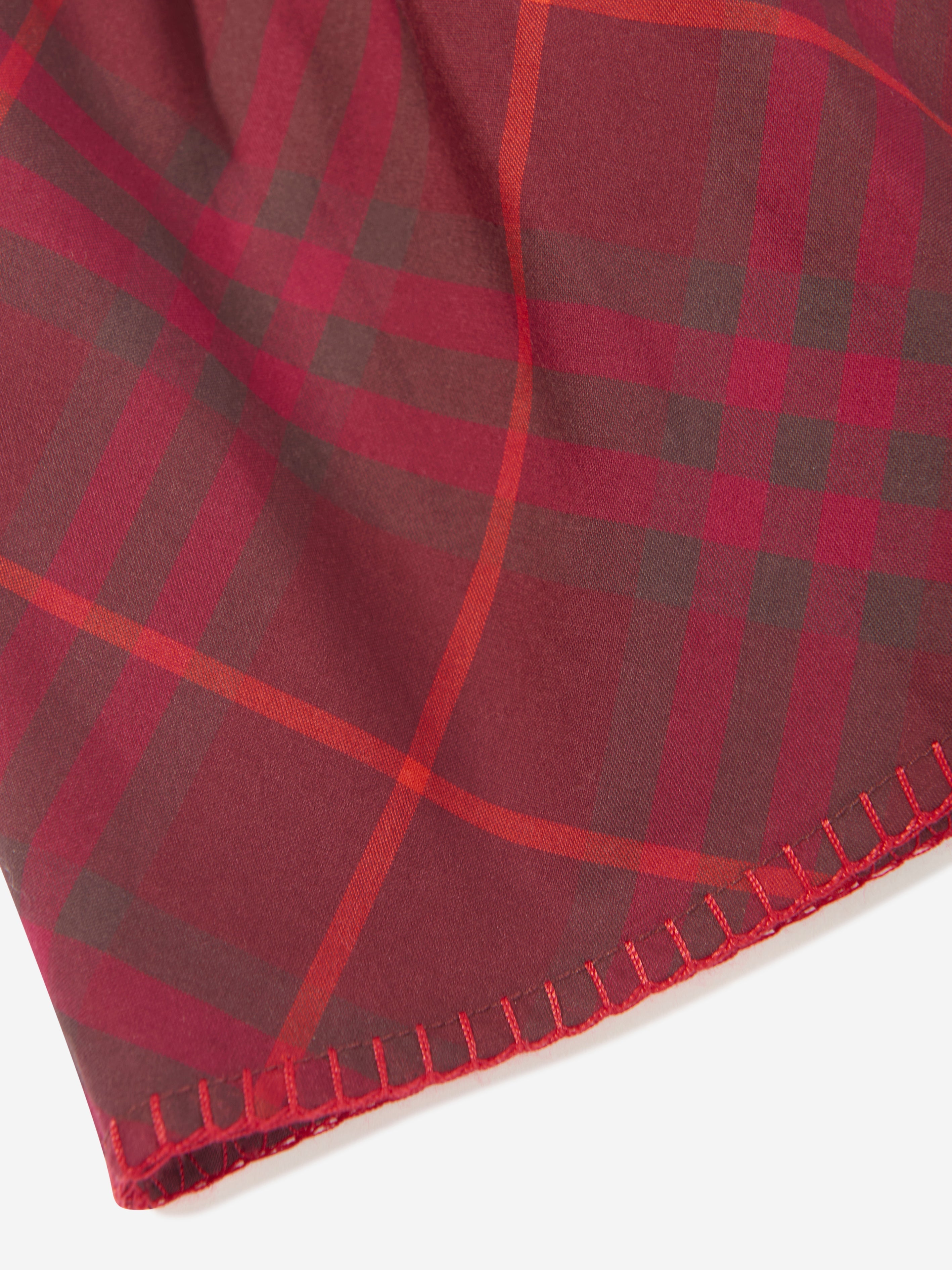 Baby Girls Check Gia Dress in Red