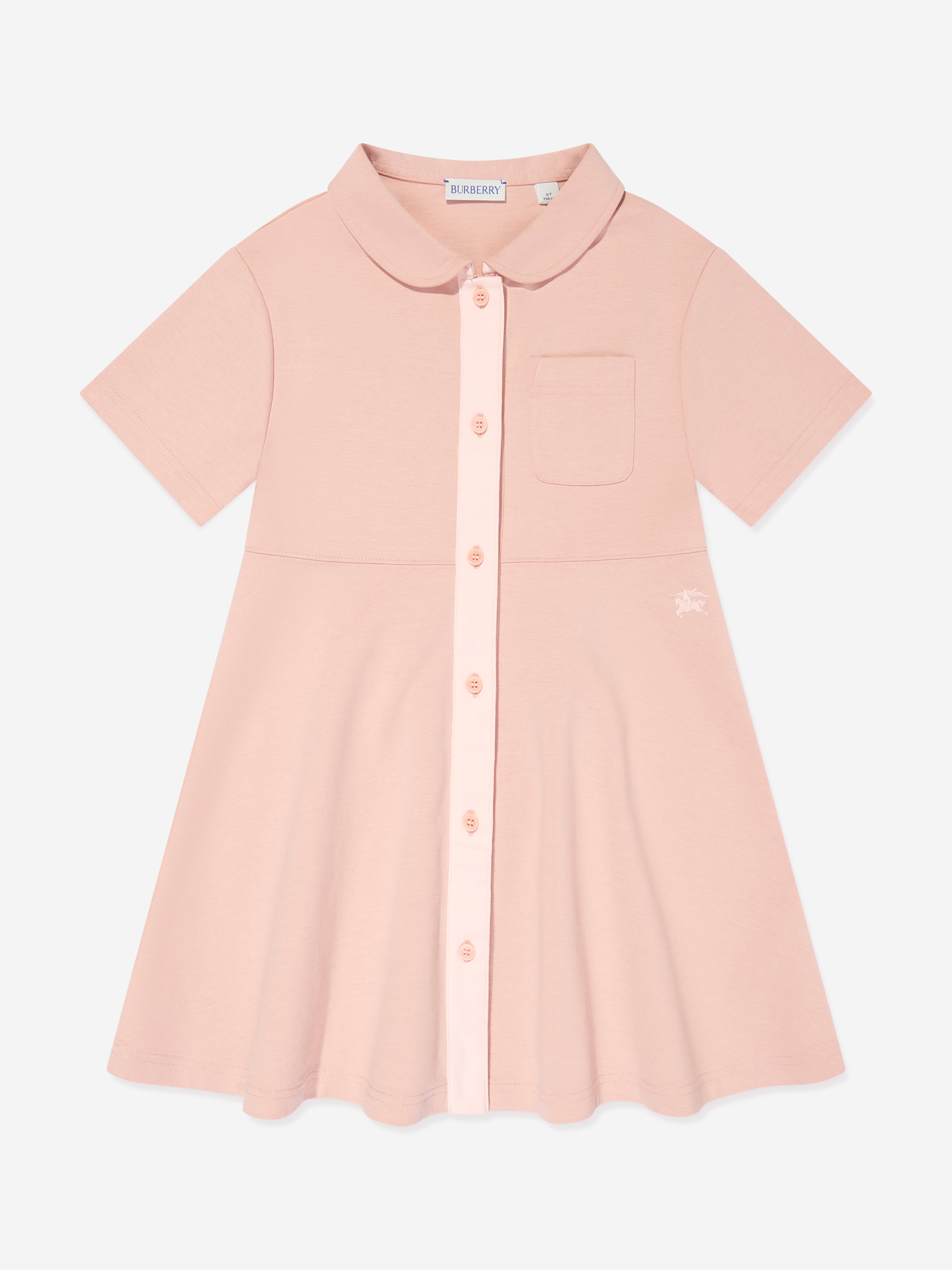 Girls Romola Shirt Dress in Pink