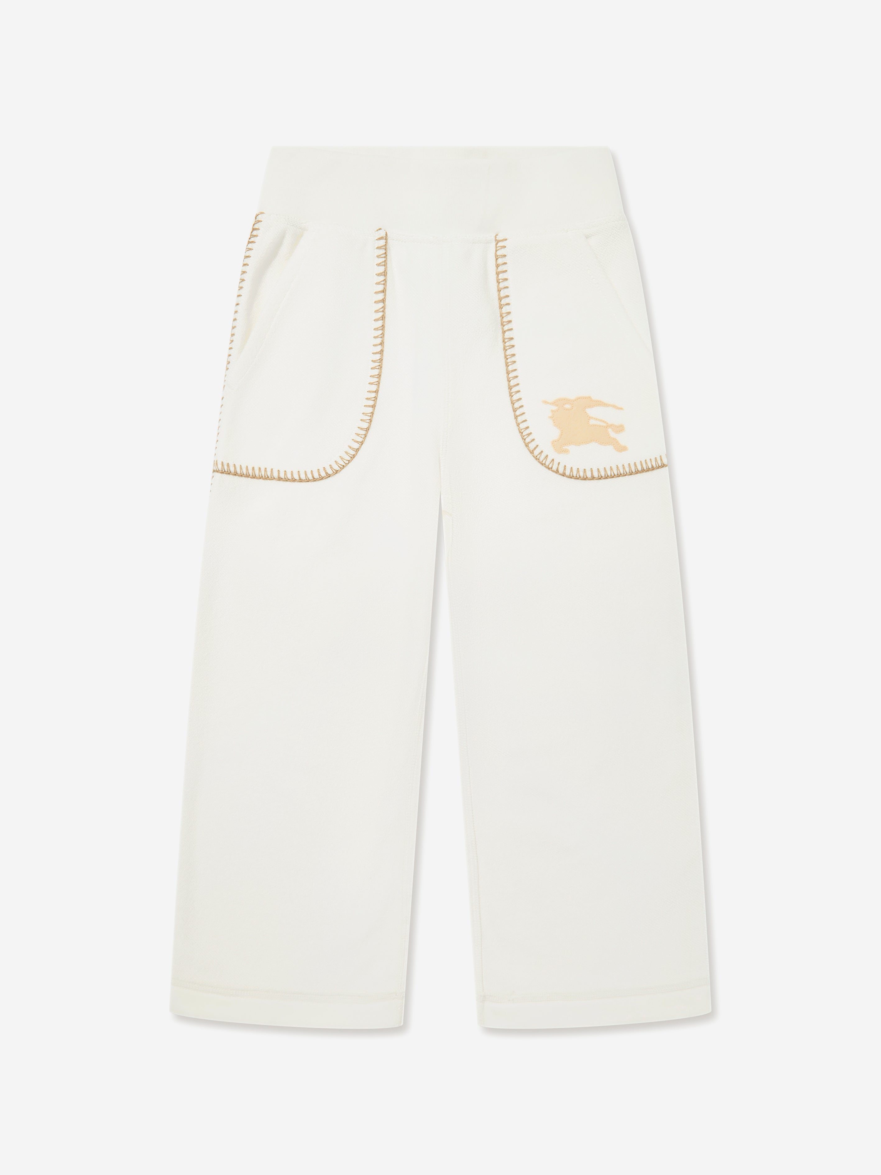 Girls Aubrey Trousers in White