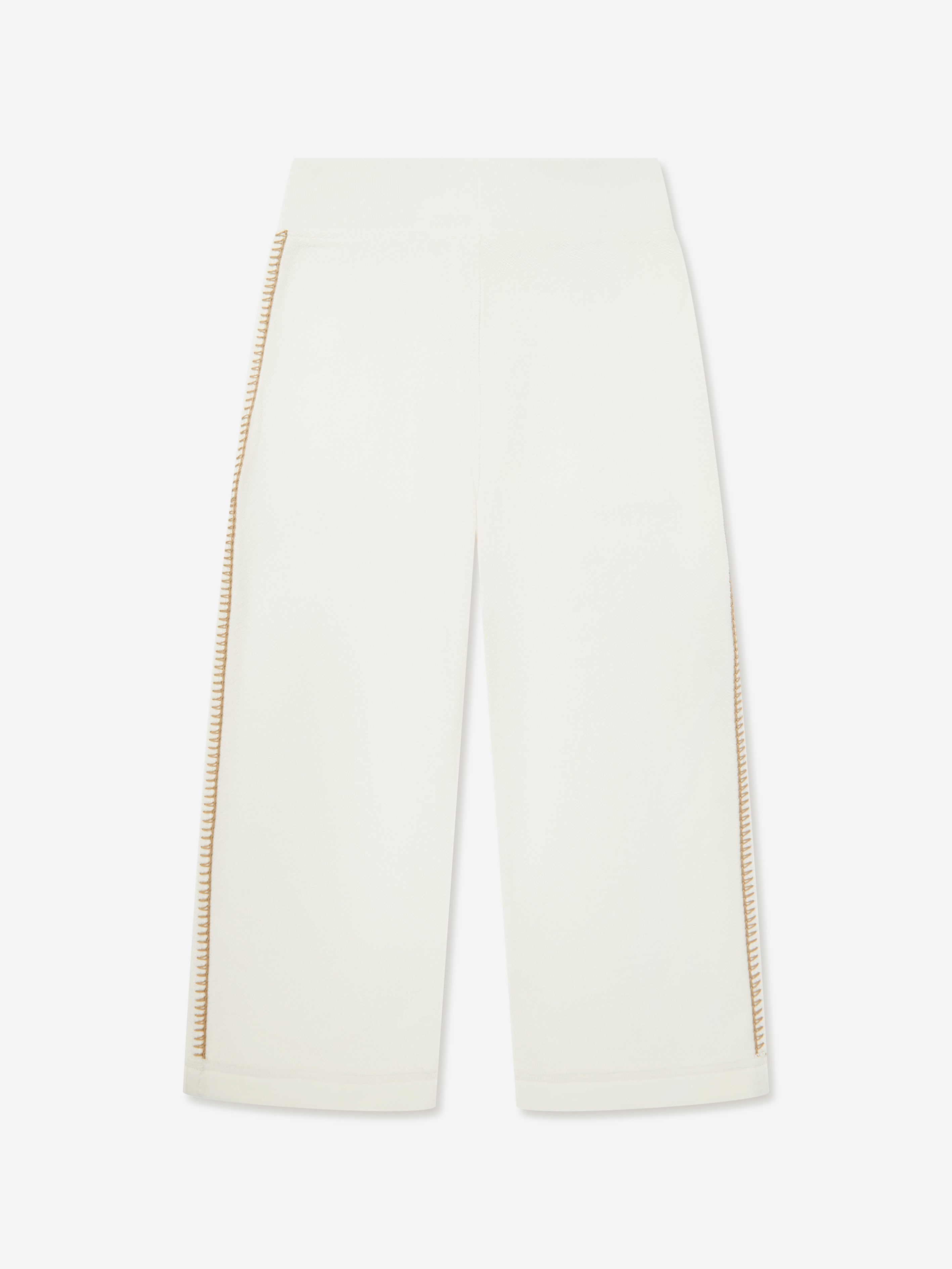 Girls Aubrey Trousers in White