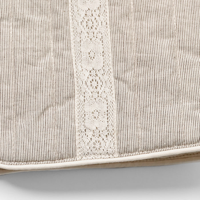 Baby Girls Cream Padded Gilet