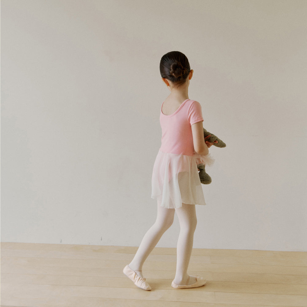 Girls Pink Ballet Onesies