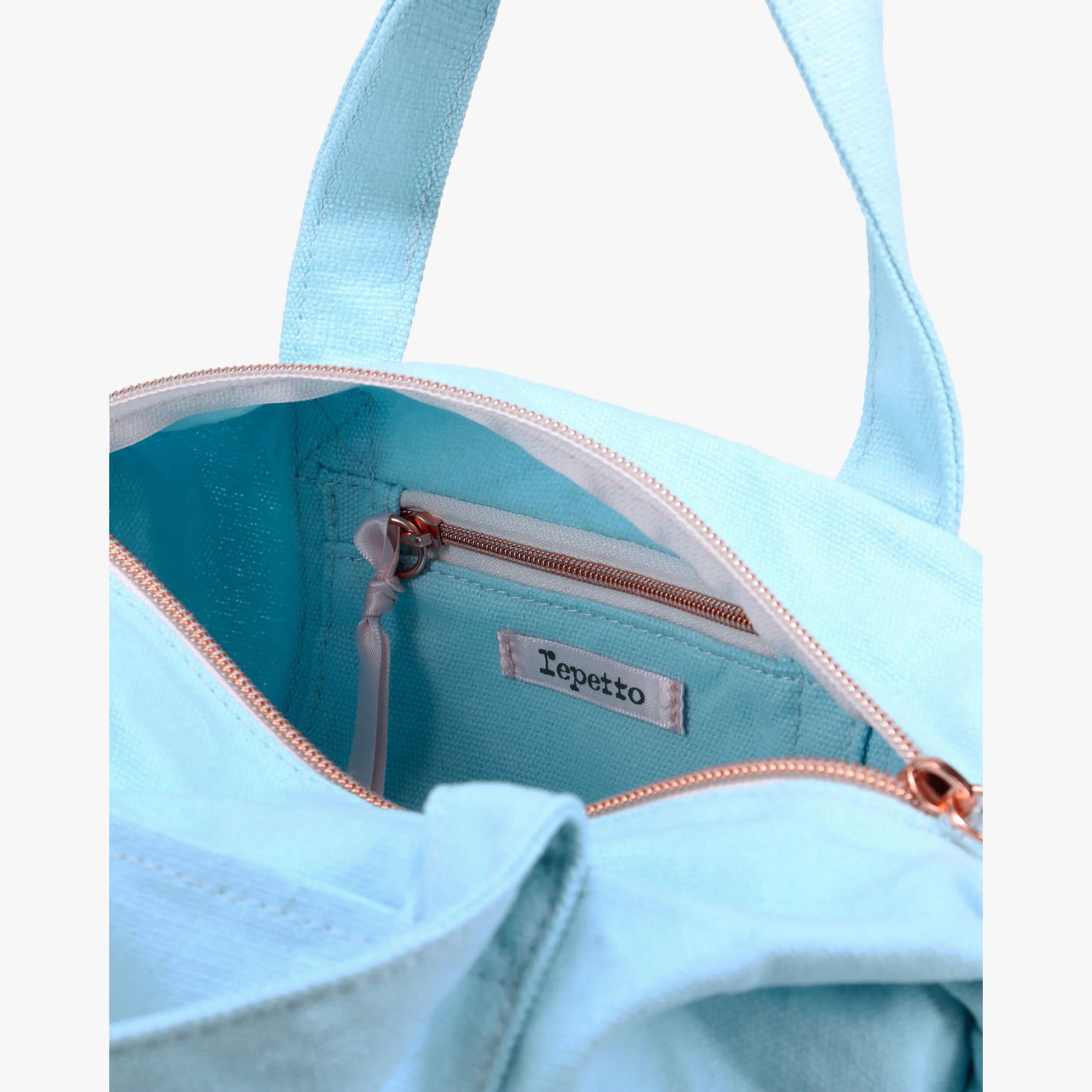 Girls Light Blue Ballet Bag(高15x宽23x深16cm)