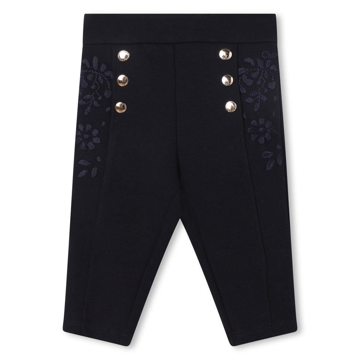 Baby Girls Blue Trousers