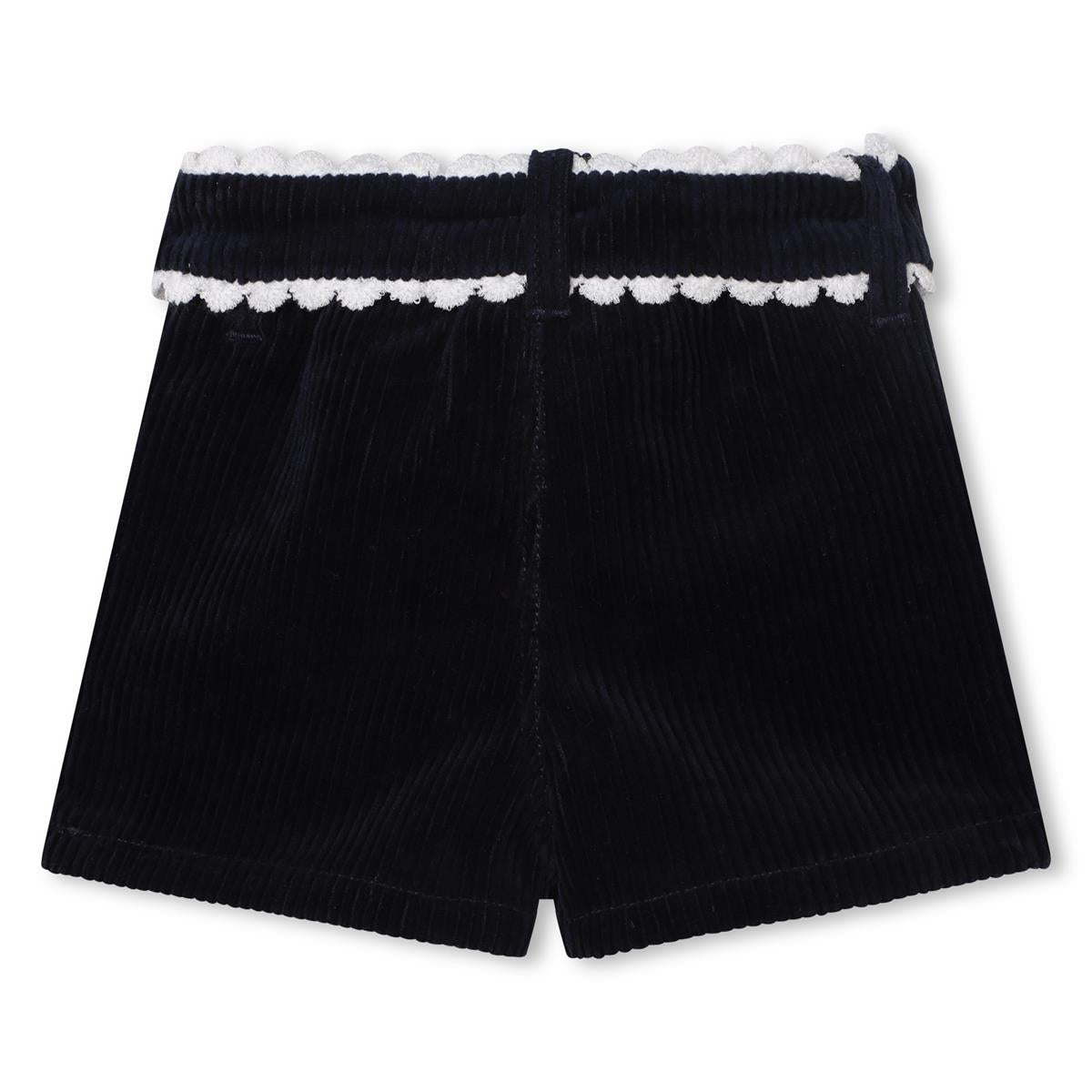 Baby Girls Blue Shorts