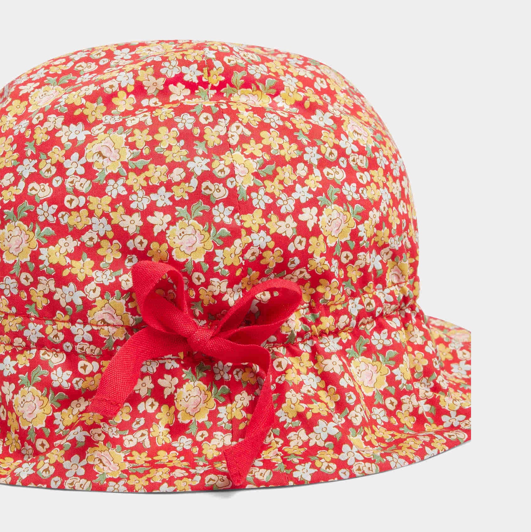 Baby Girls Poppy Floral Sun Hat