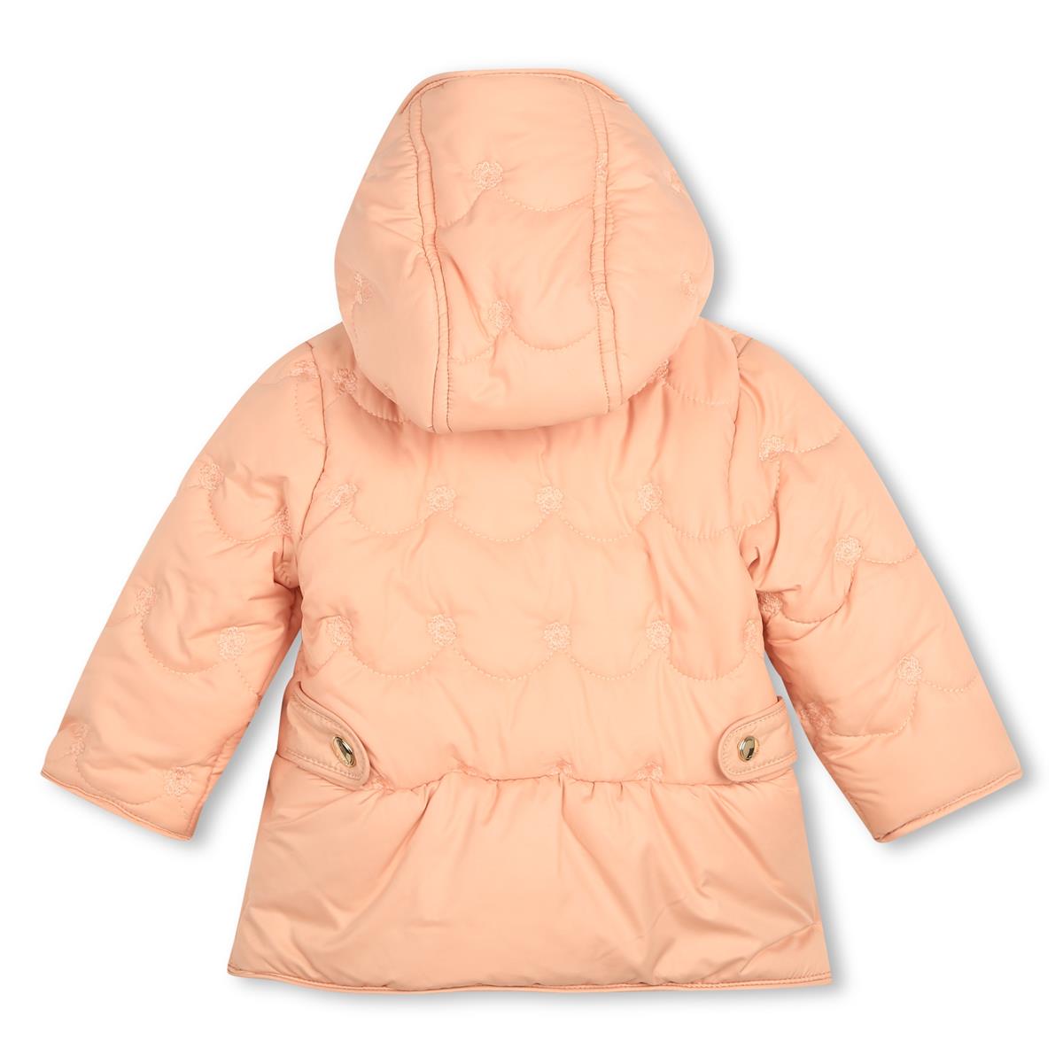 Baby Girls Pink Padded Jacket