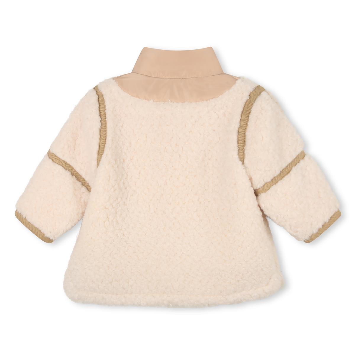 Baby Girls Beige Coat