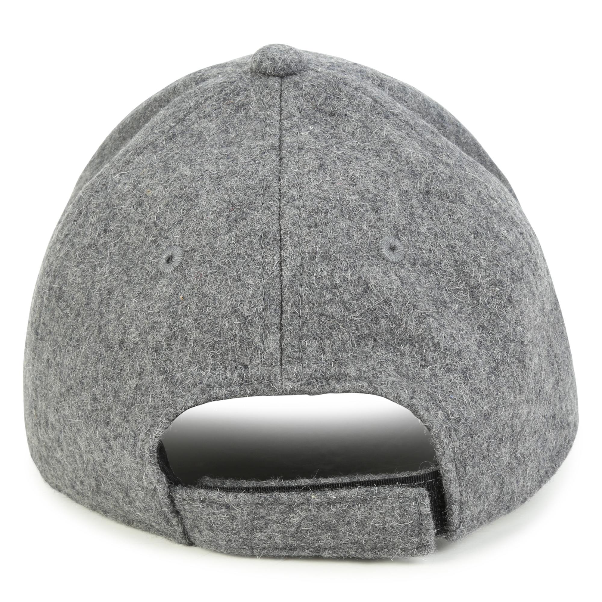 Girls Grey Logo Cap