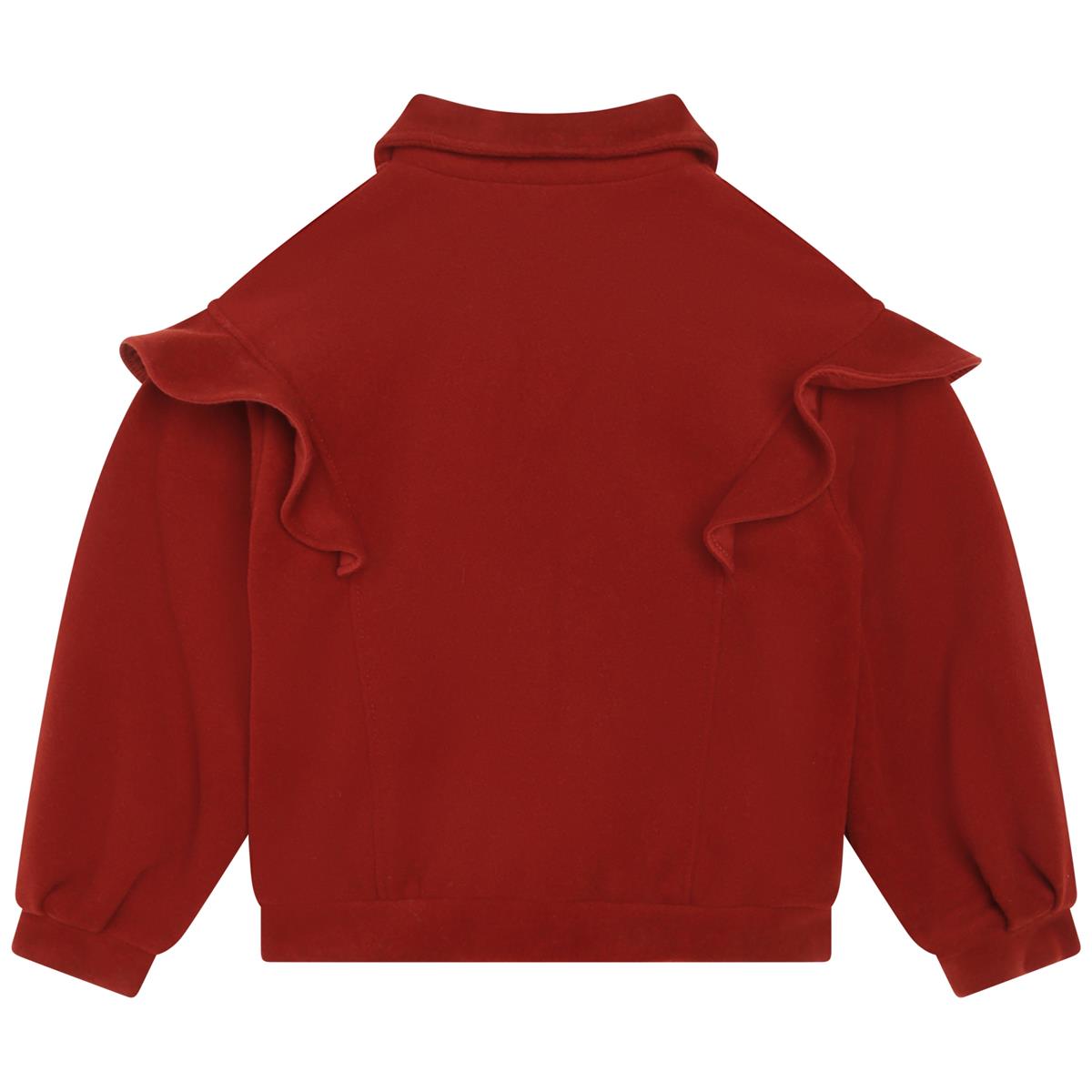 Girls Dark Red Jacket