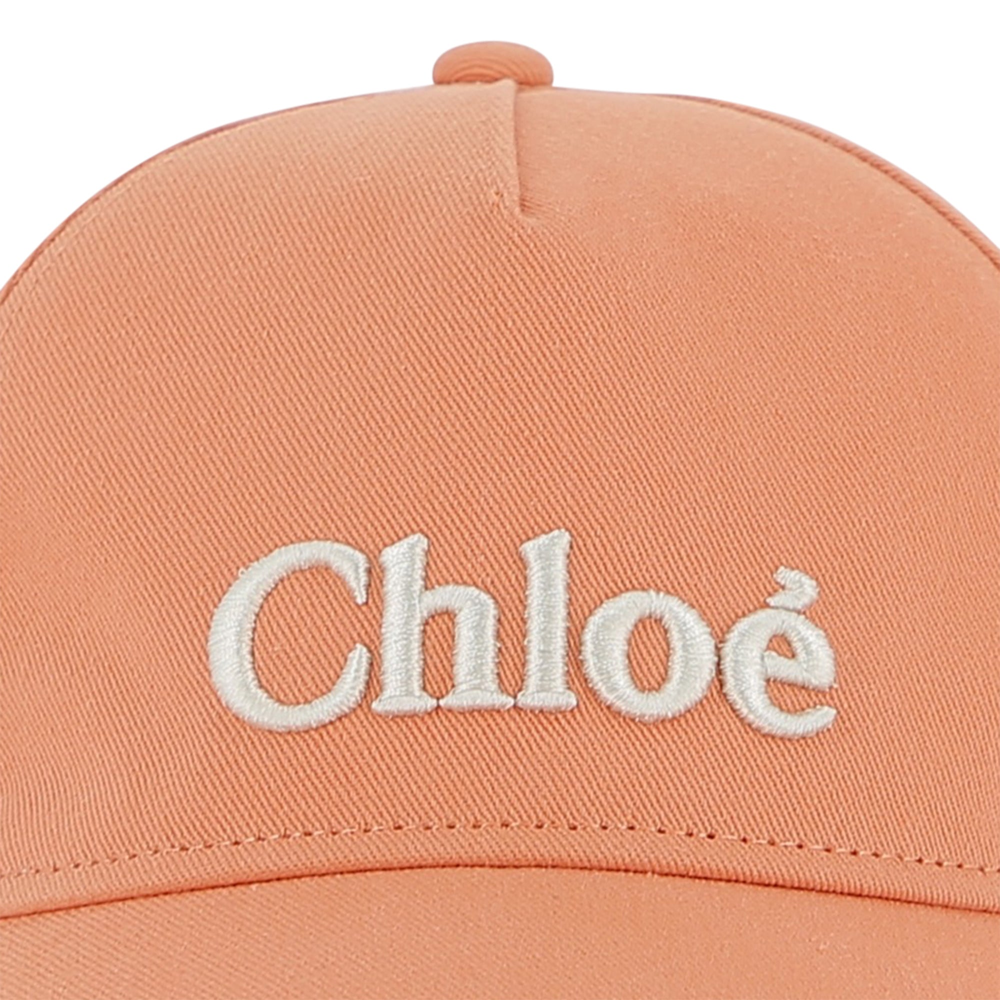 Girls Peach Logo Baseball Cap