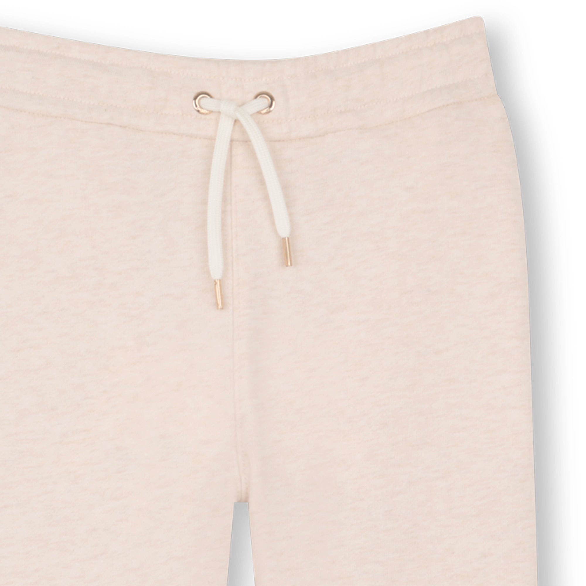 Girls Beige Cotton Trousers