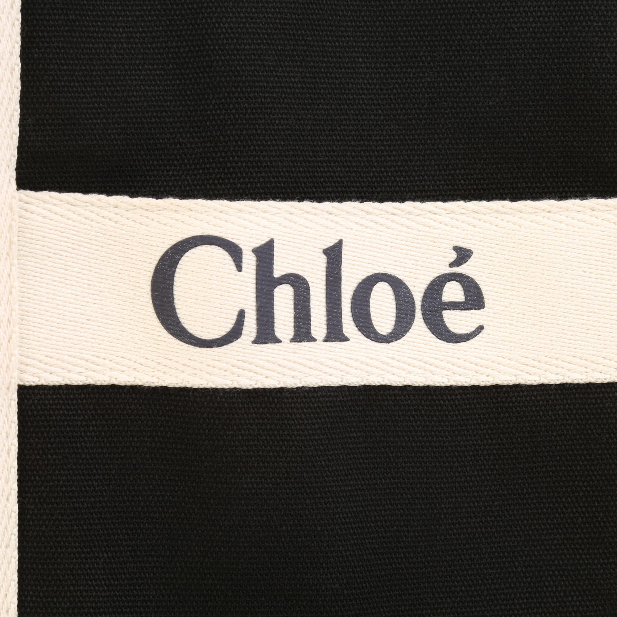 Girls Black Logo Handbag