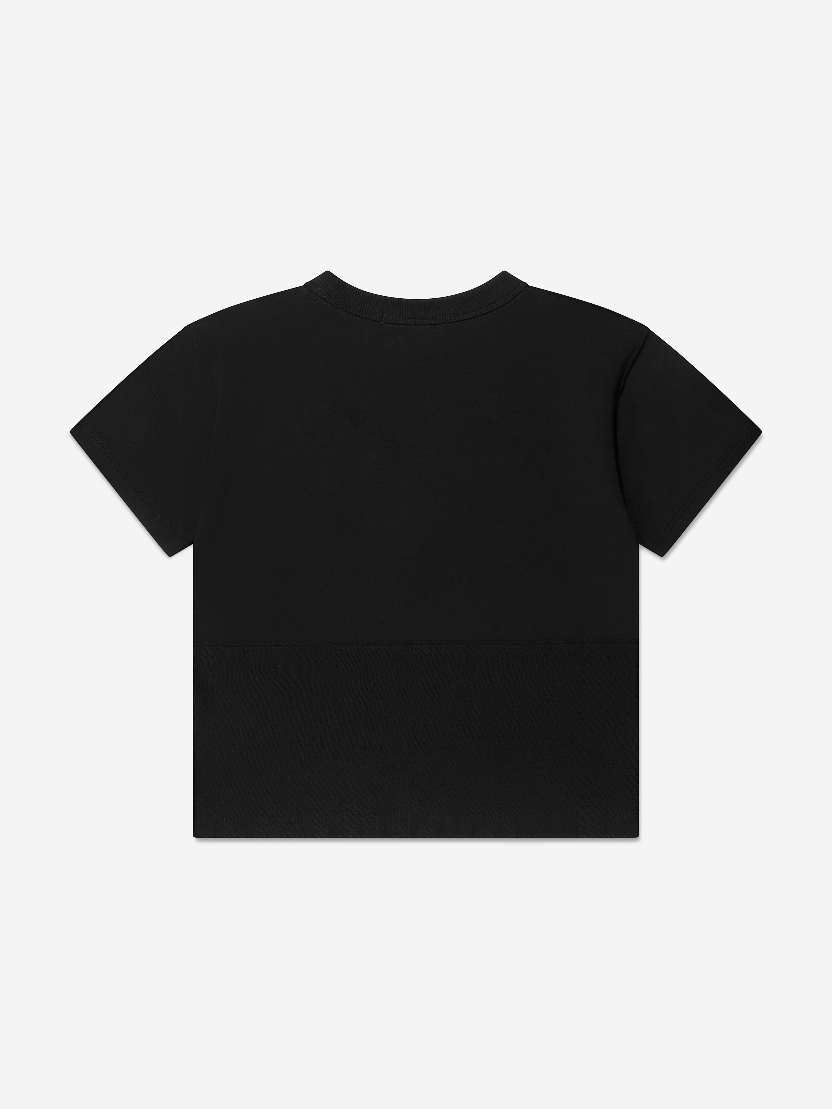 Calvin Klein Boys Towelling Mono Terry Top in Black