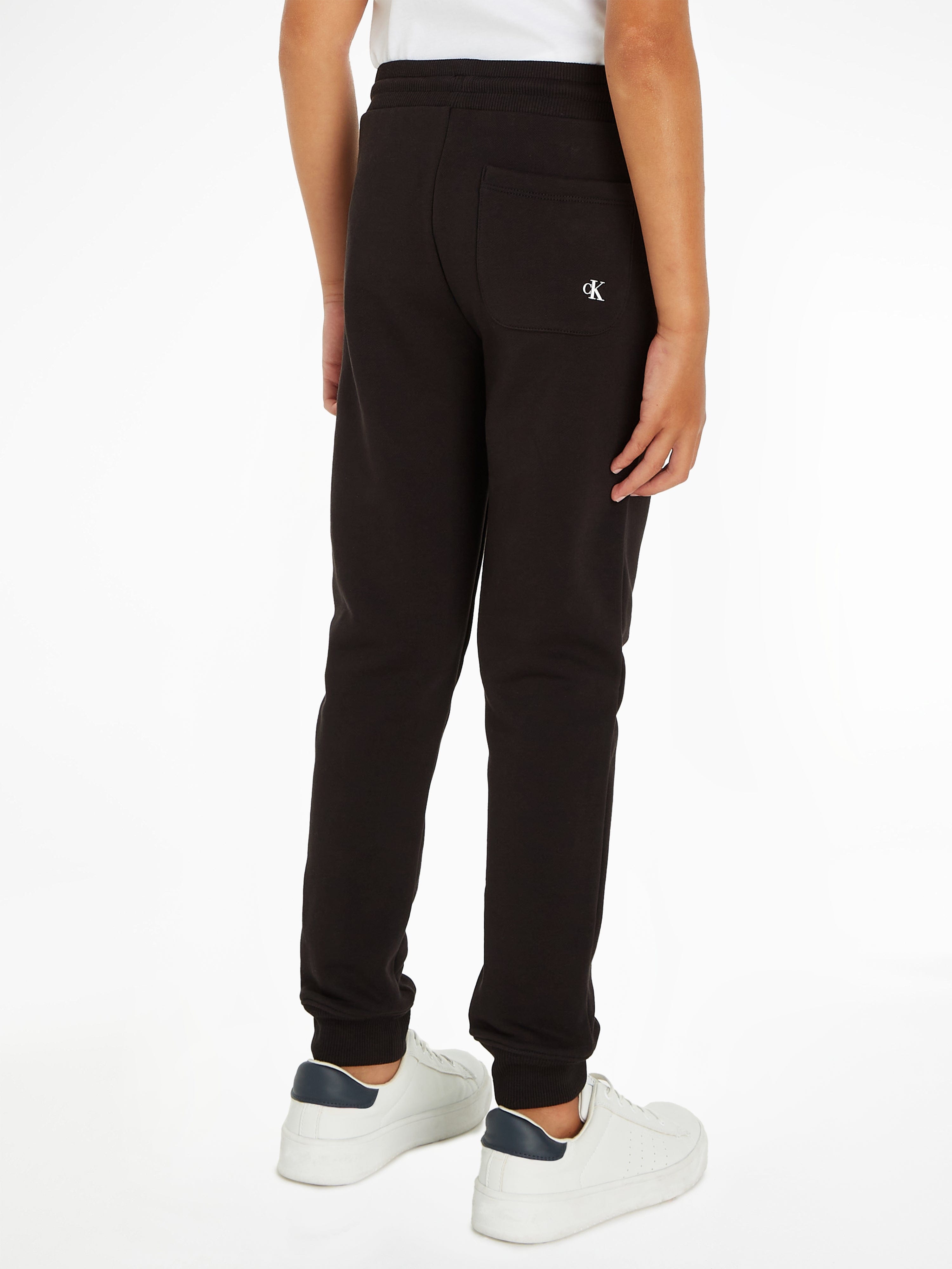 Calvin Klein Kids Logo Joggers in Black