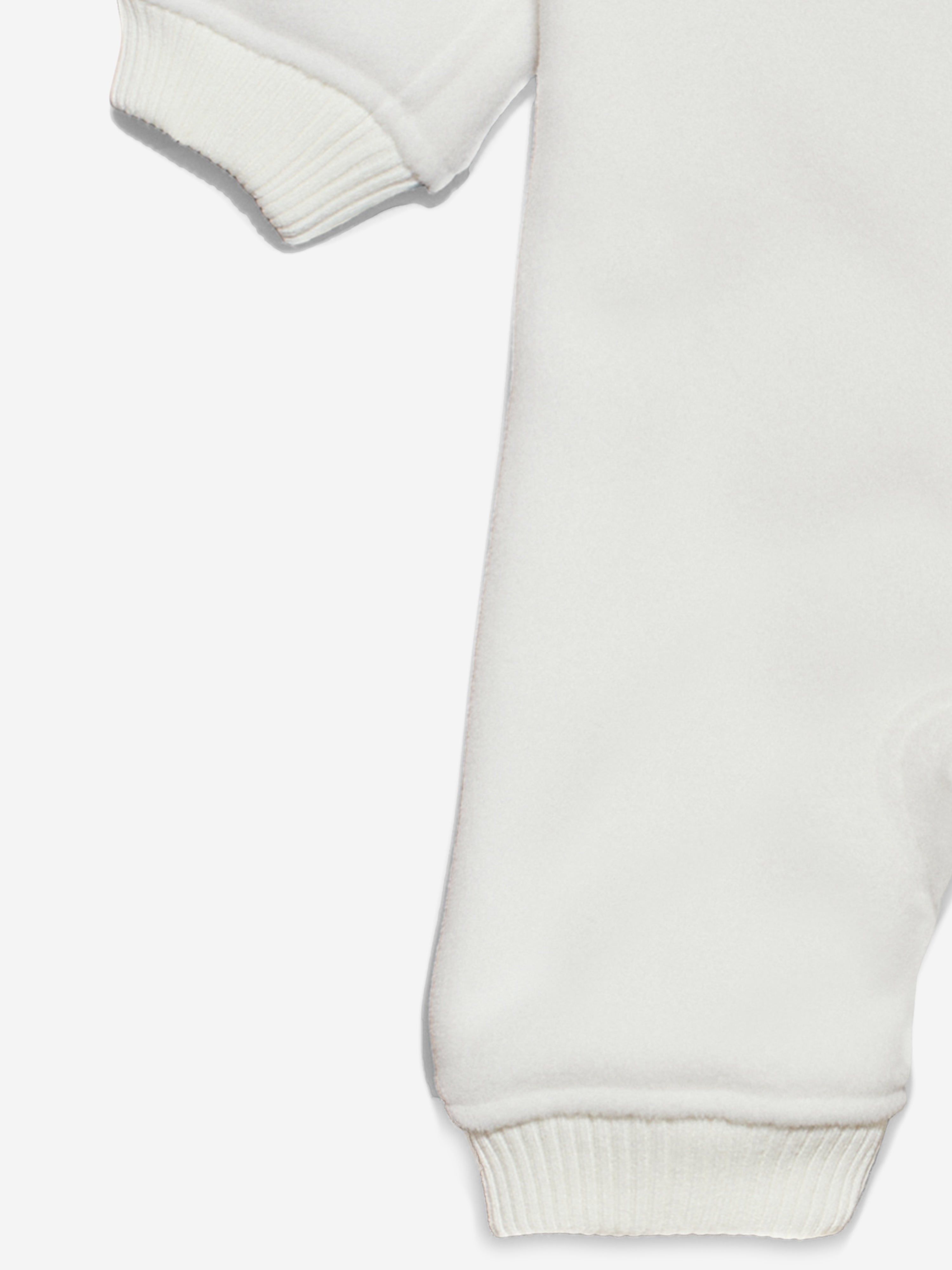 Calvin Klein Baby Sherpa Fleece Snowsuit in Ivory
