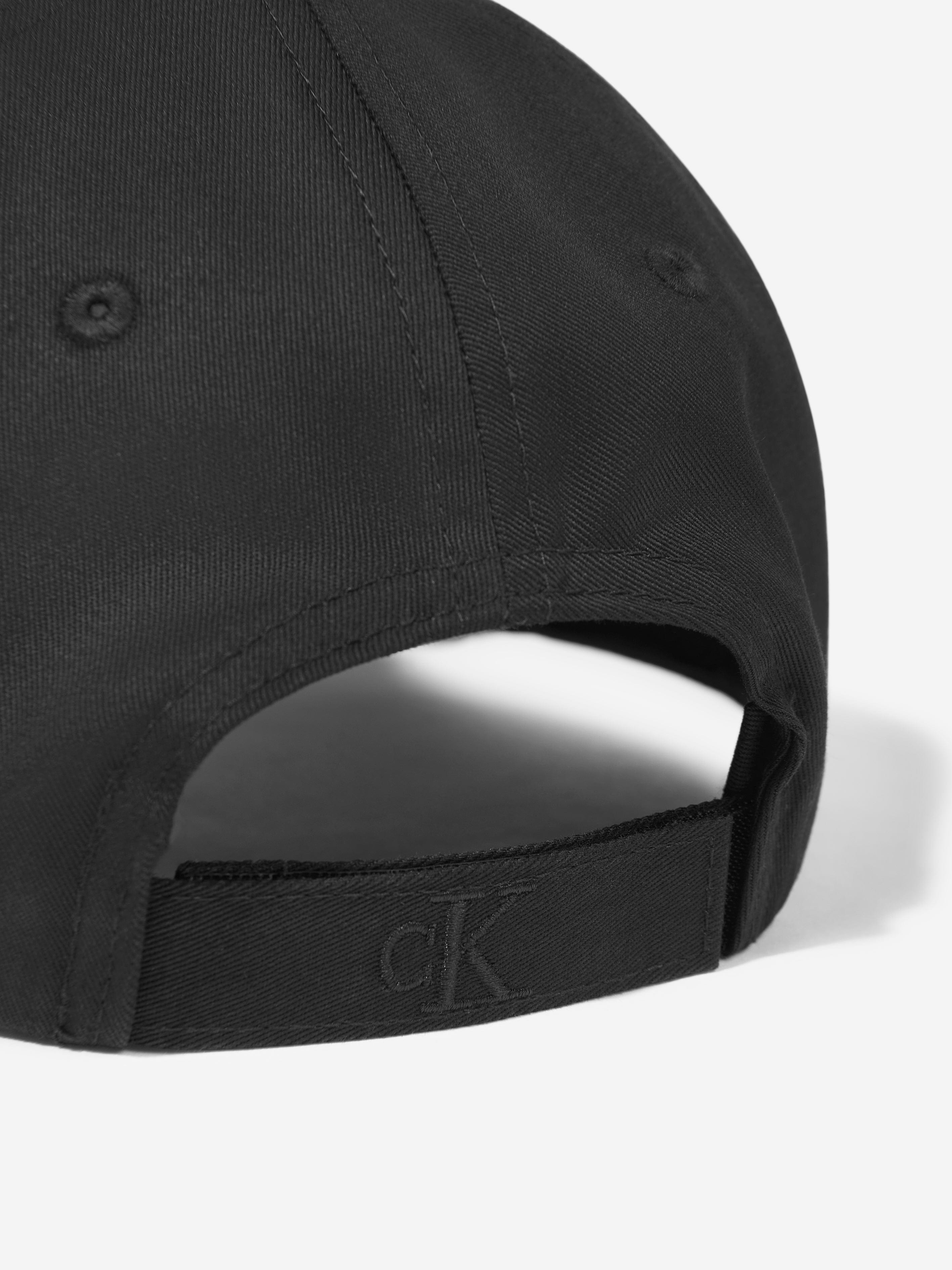 Calvin Klein Kids Colourblock Baseball Cap in Ivory