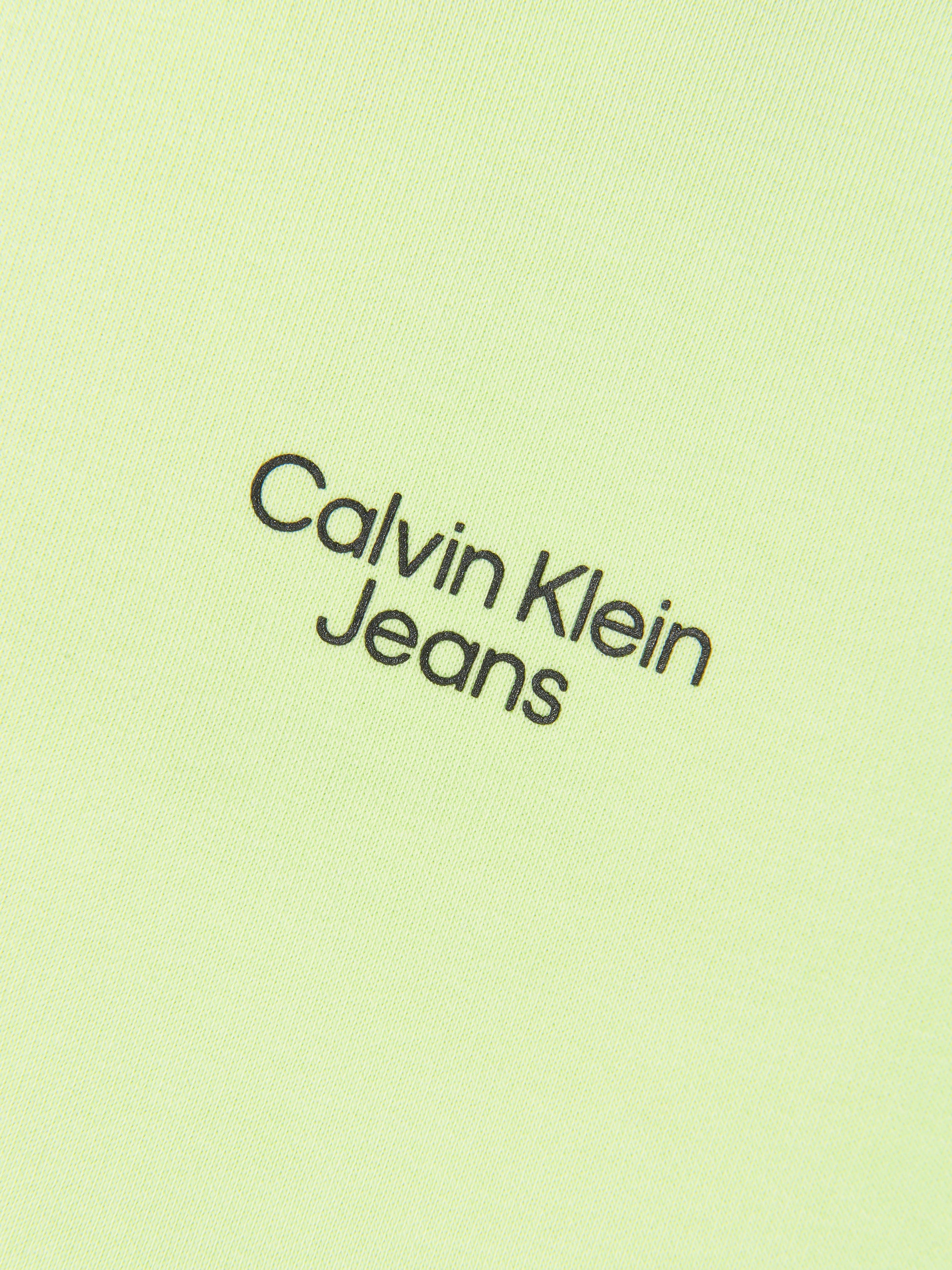 Calvin Klein Boys Organic Cotton Logo Sweatshirt
