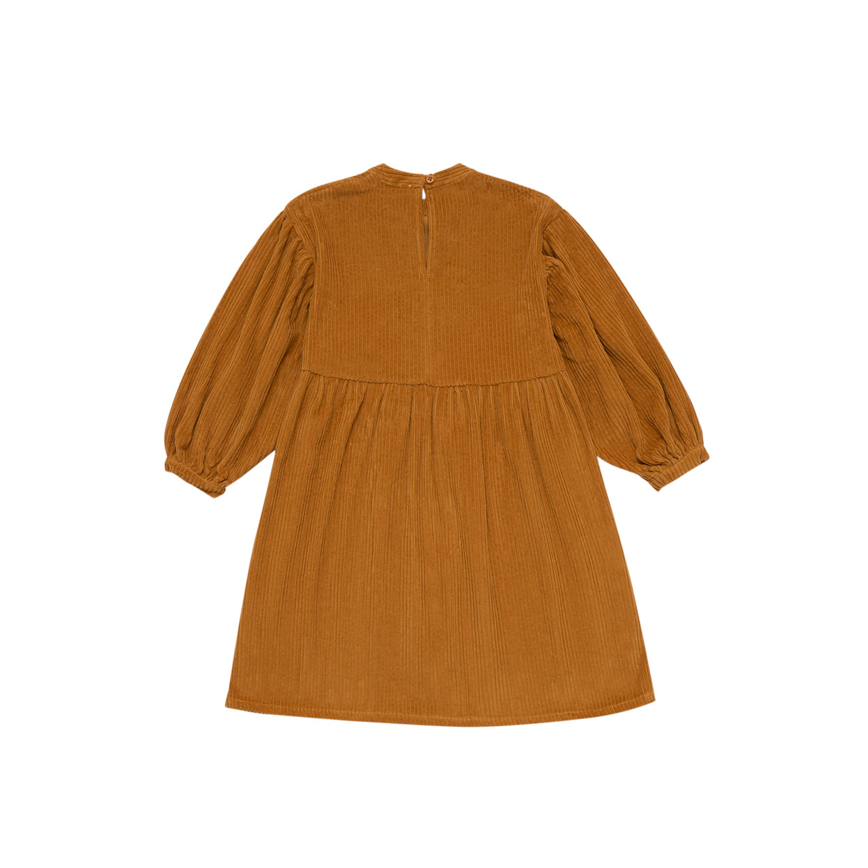 Girls Brown Corduroy Dress