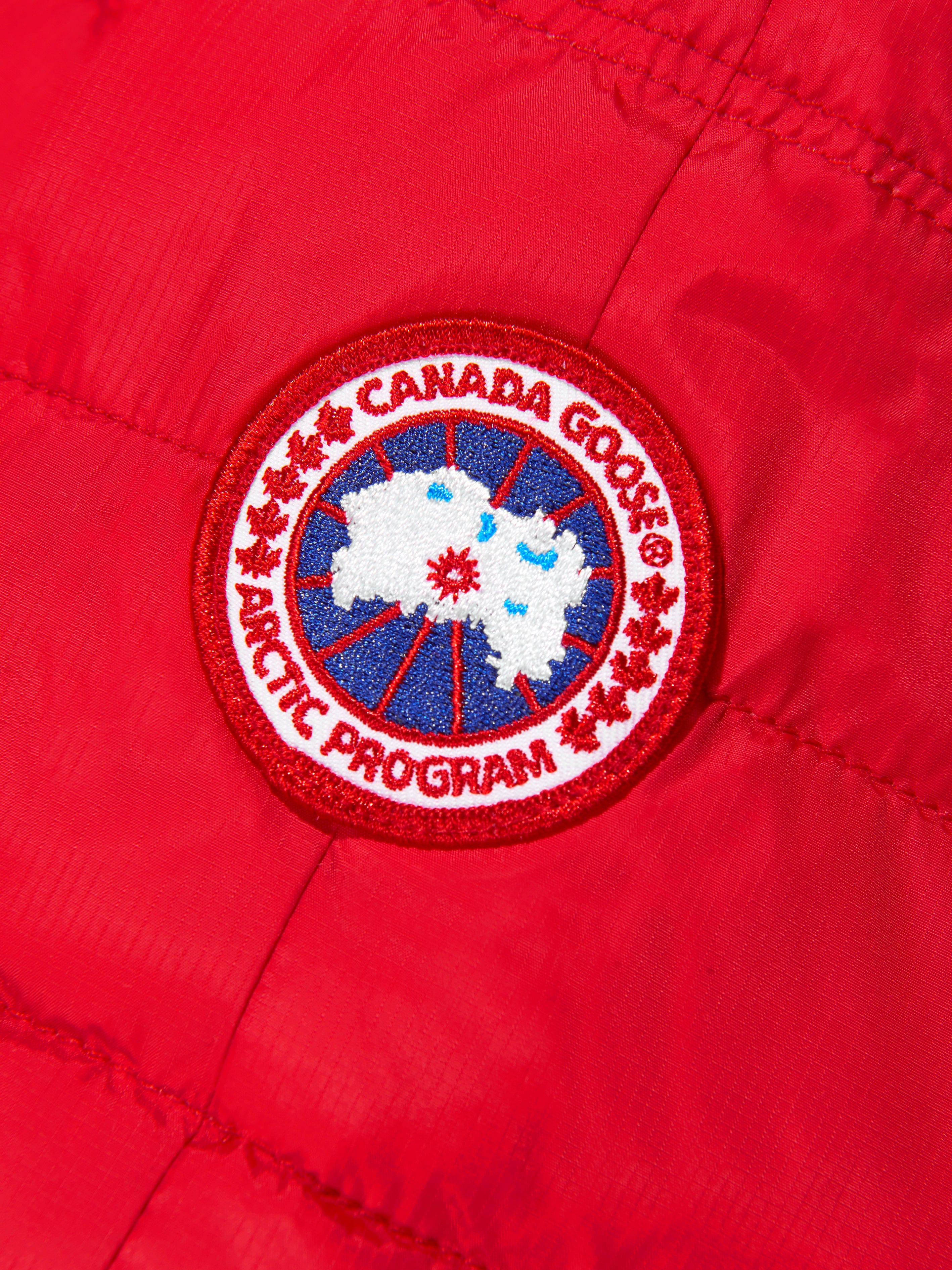 Canada Goose Kids Sherwooh Down Hooded Jacket
