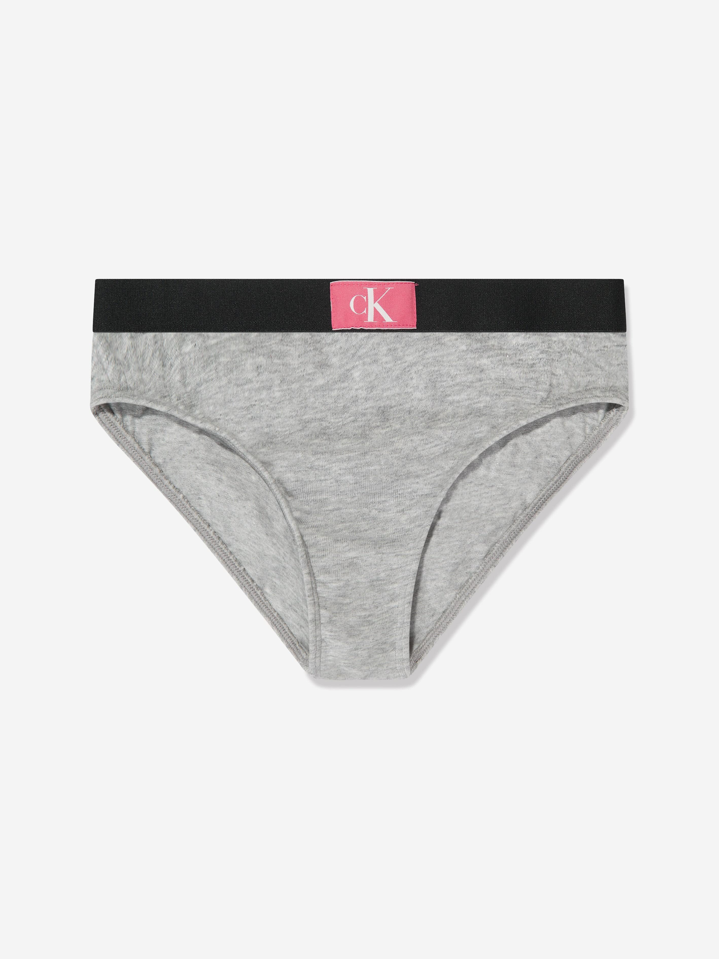 Calvin Klein Girls Bikini Knickers Set (3 Pack) in White