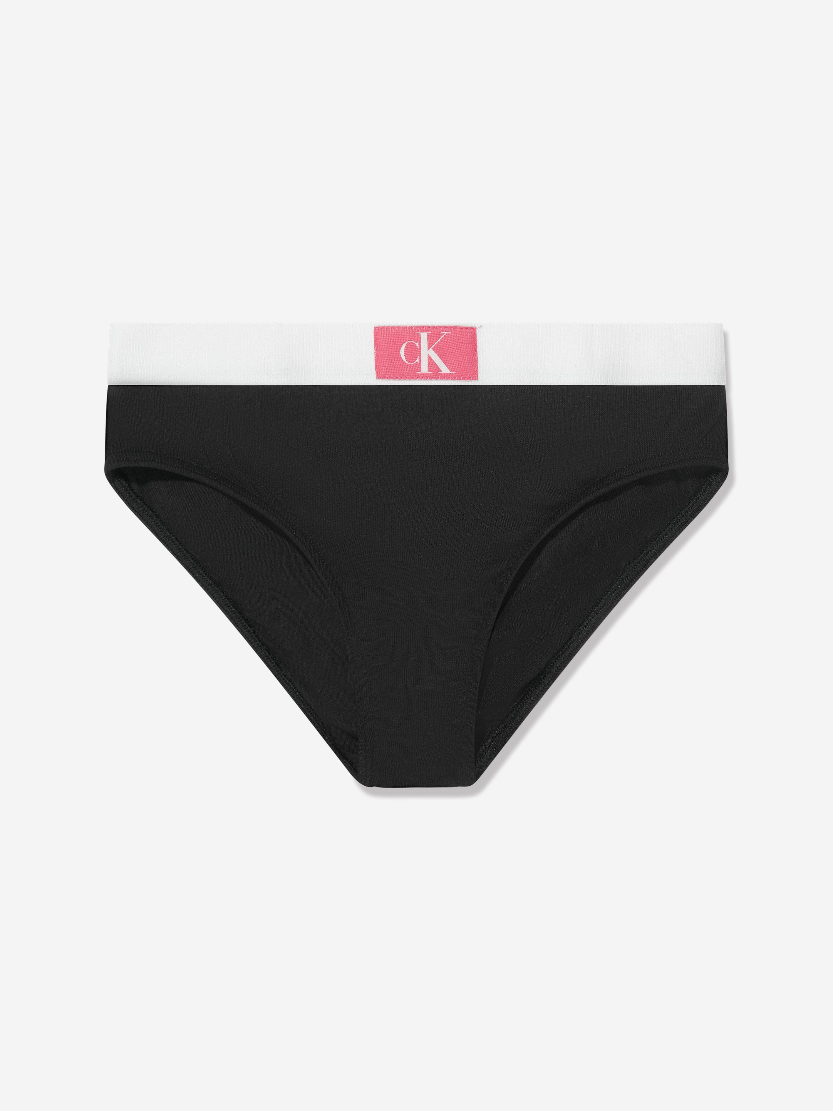 Calvin Klein Girls Bikini Knickers Set (3 Pack) in White