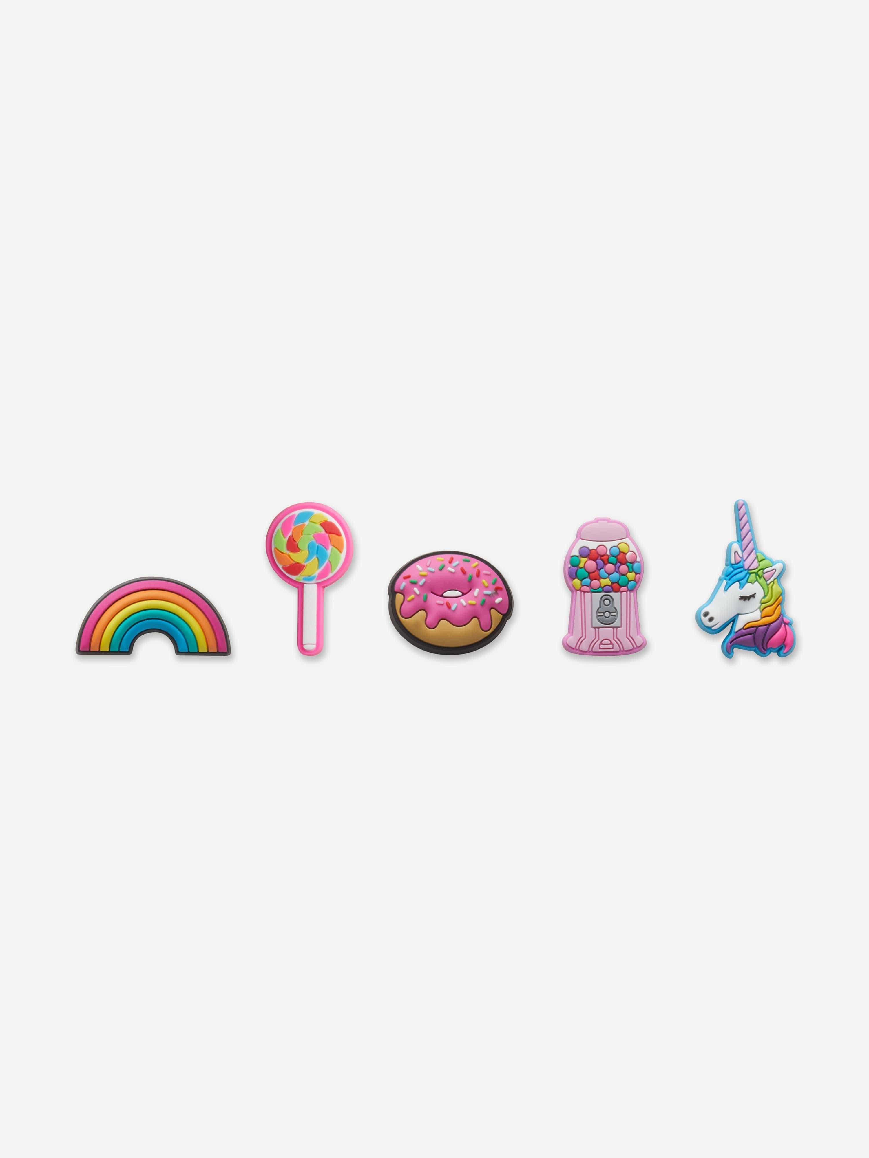 Kids Everything Nice Jibbitz™ Charm 5 Pack in Multicolour