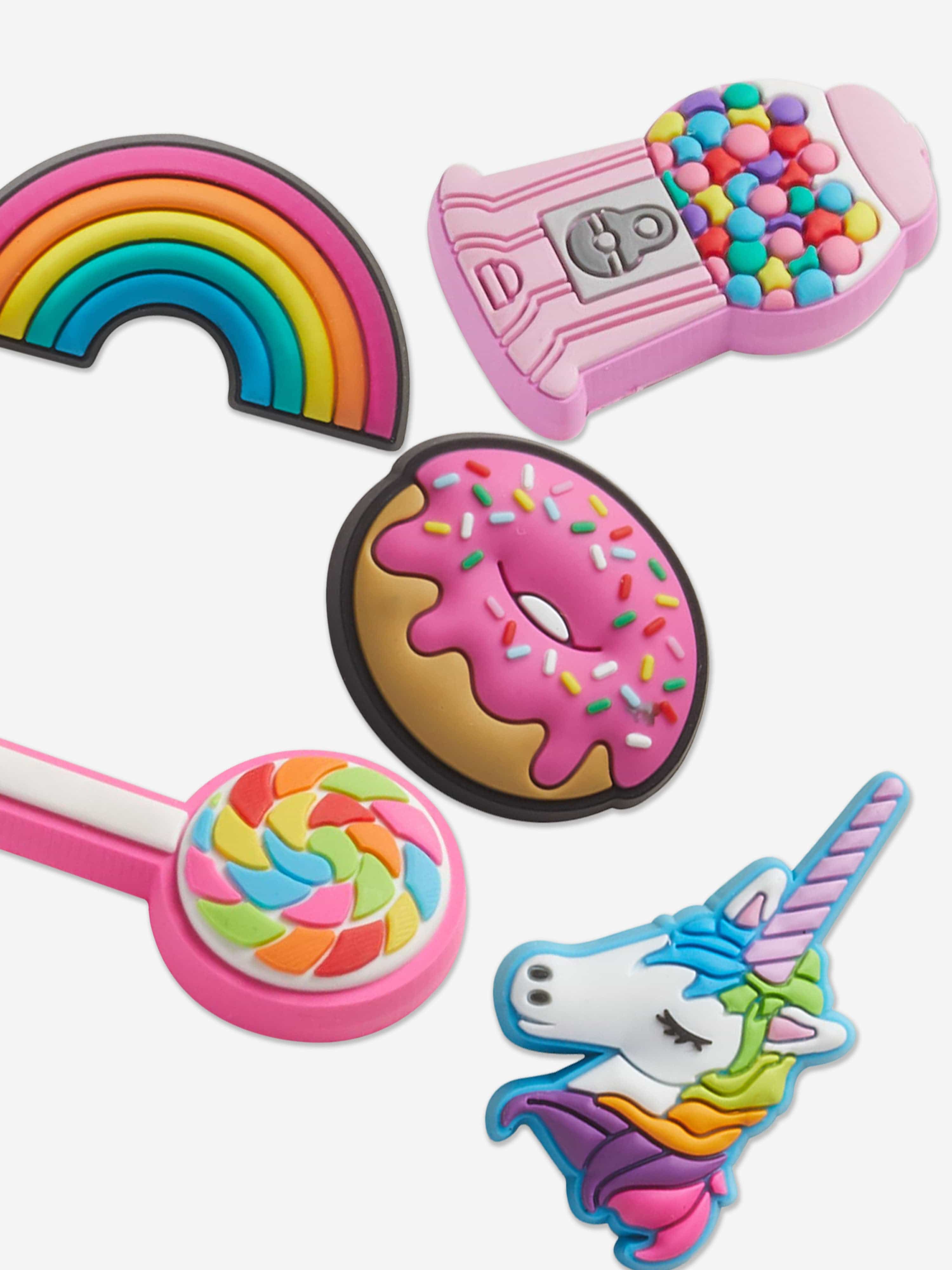 Kids Everything Nice Jibbitz™ Charm 5 Pack in Multicolour