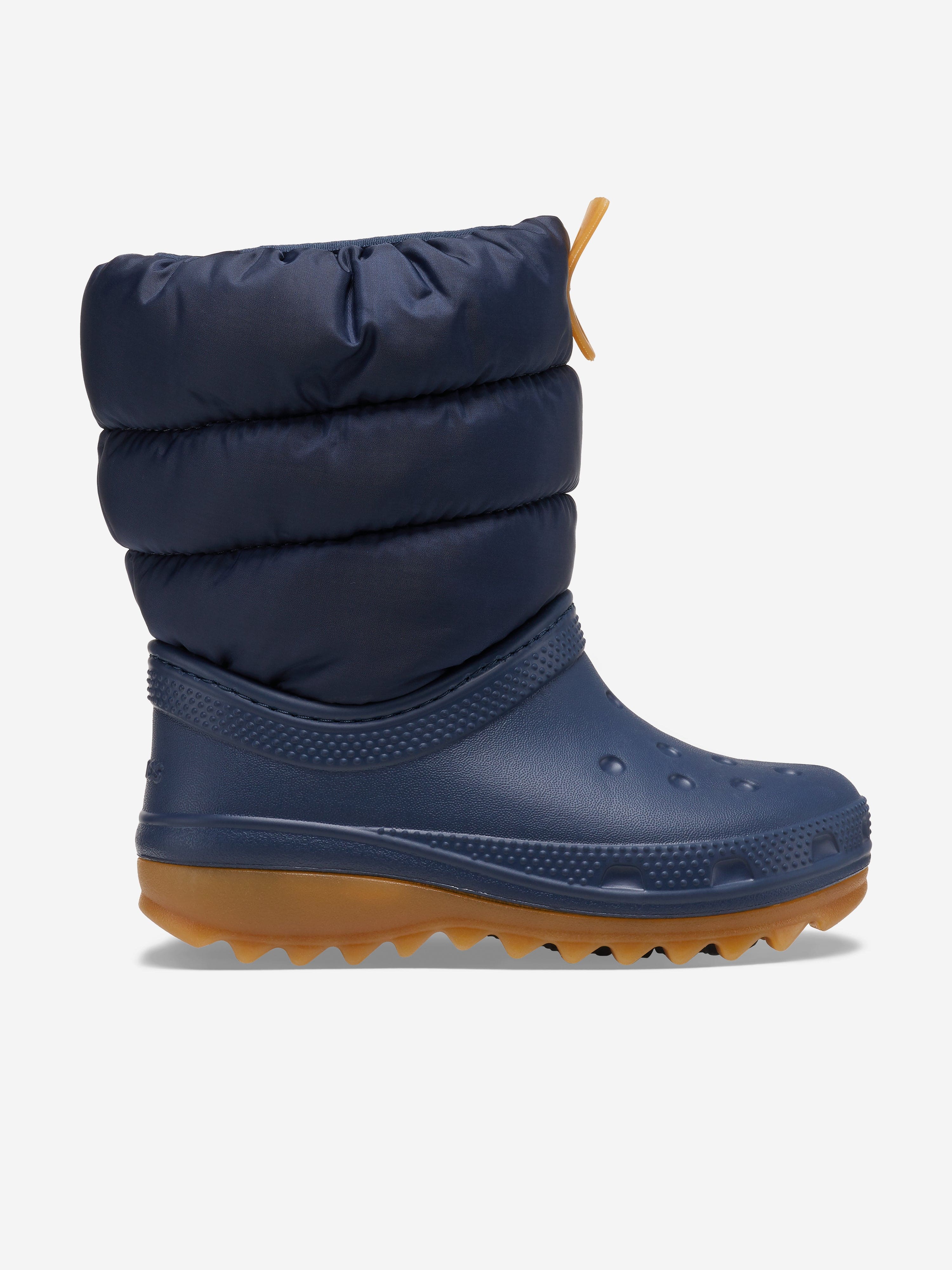 Kids Classic Neo Puff Boots in Navy