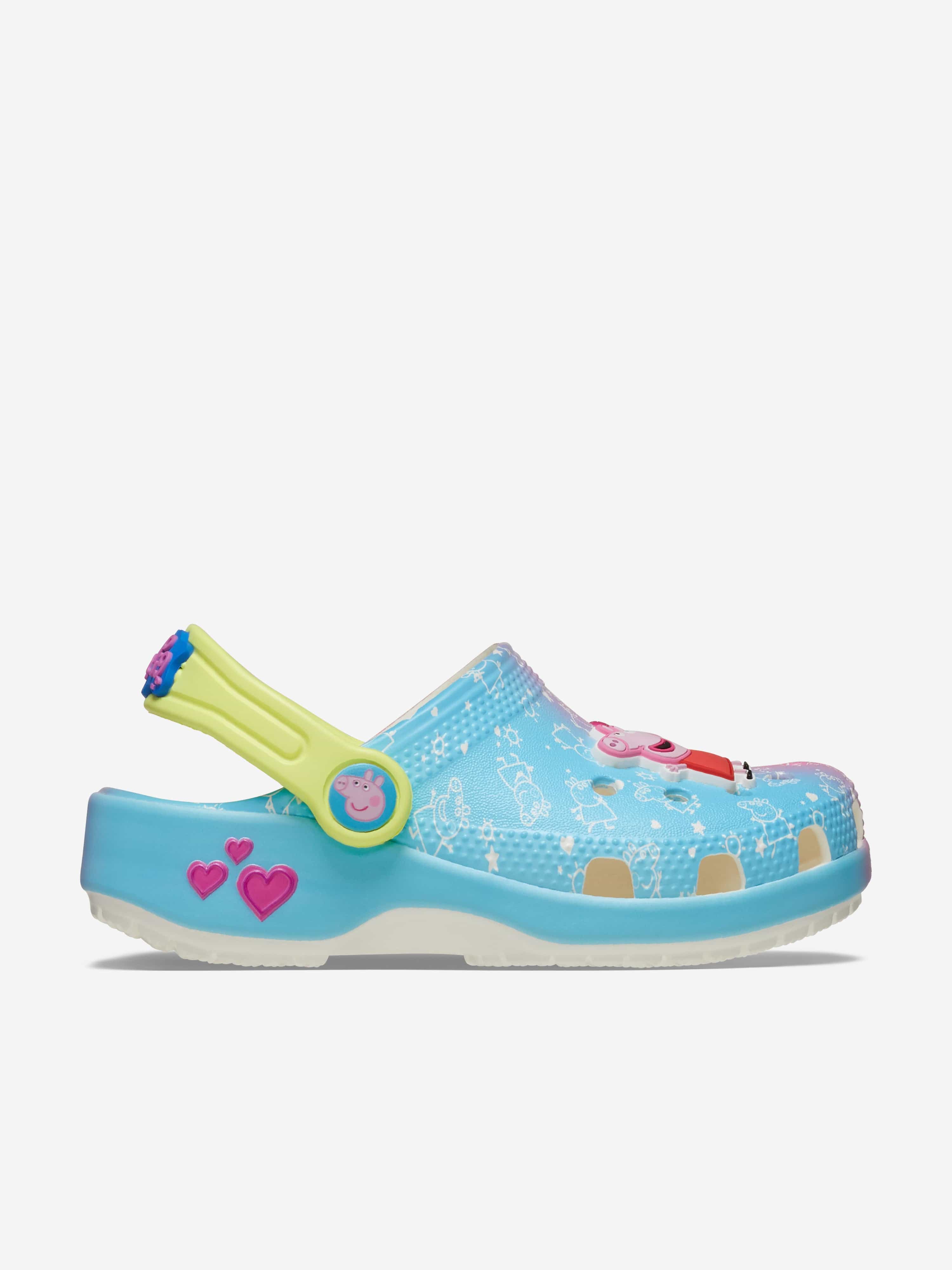 Girls Peppa Pig Clog in Blue