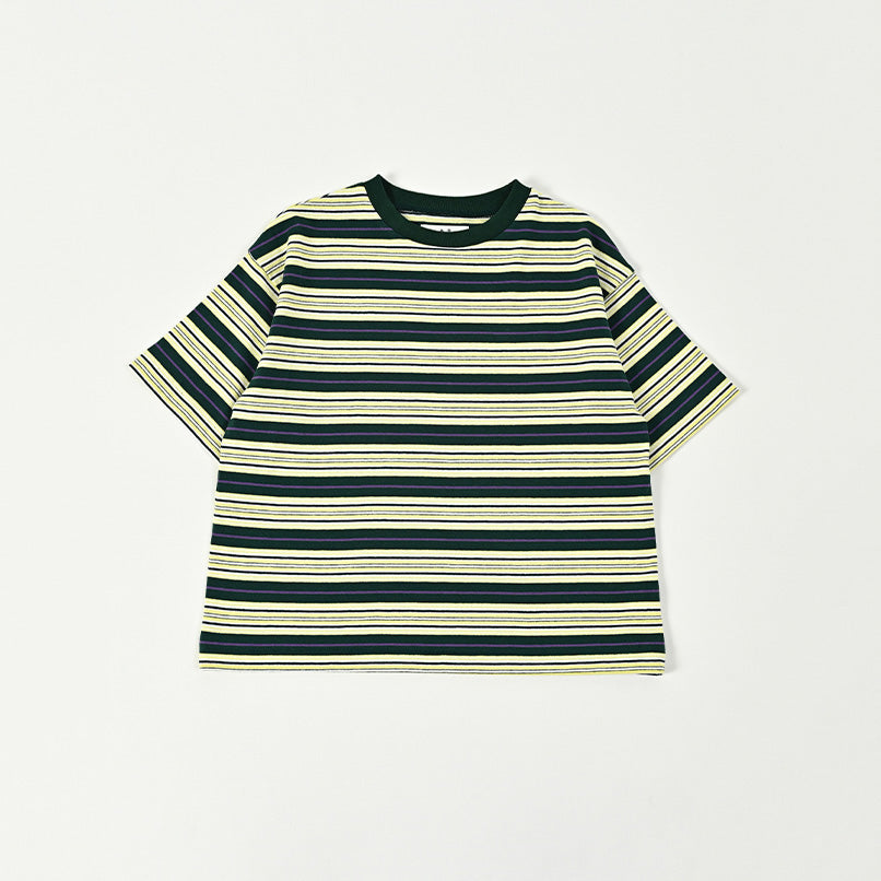 Boys & Girls Yellow Stripes Cotton T-Shirt
