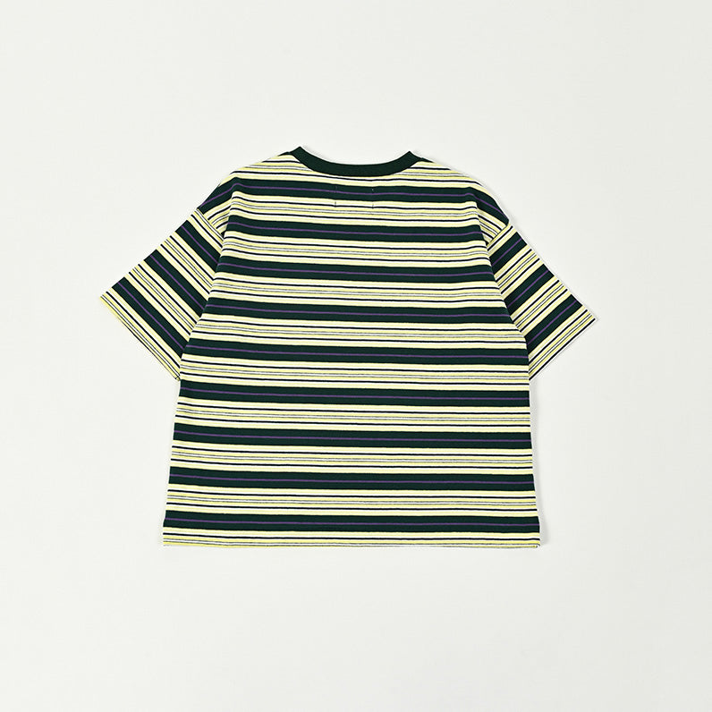 Boys & Girls Yellow Stripes Cotton T-Shirt