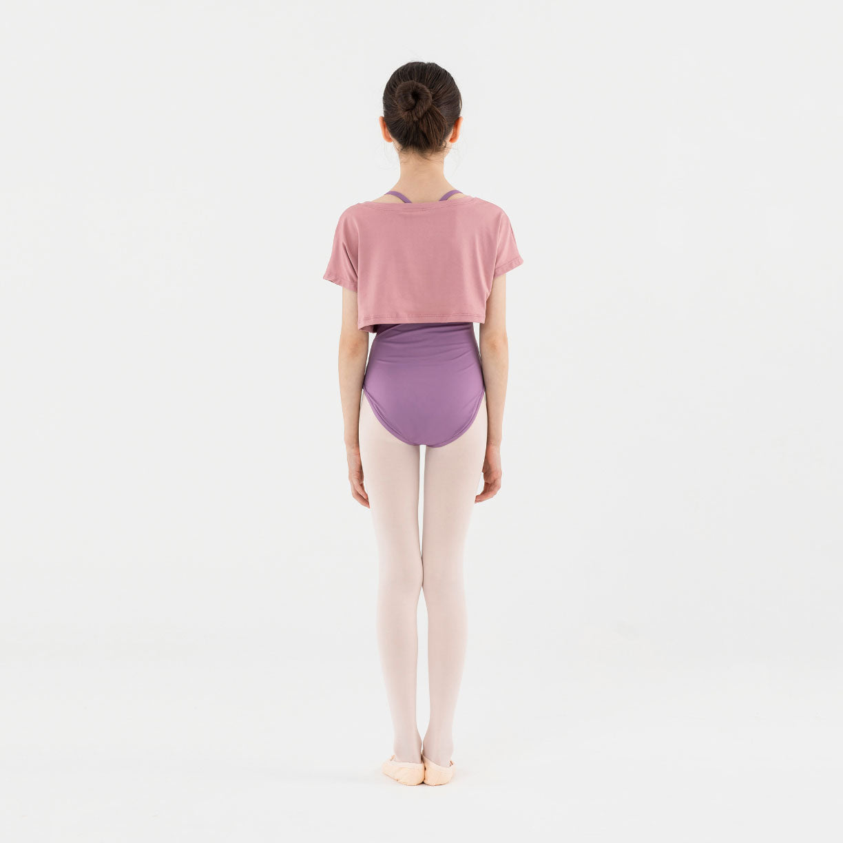 Girls Purple Ballet Onesies