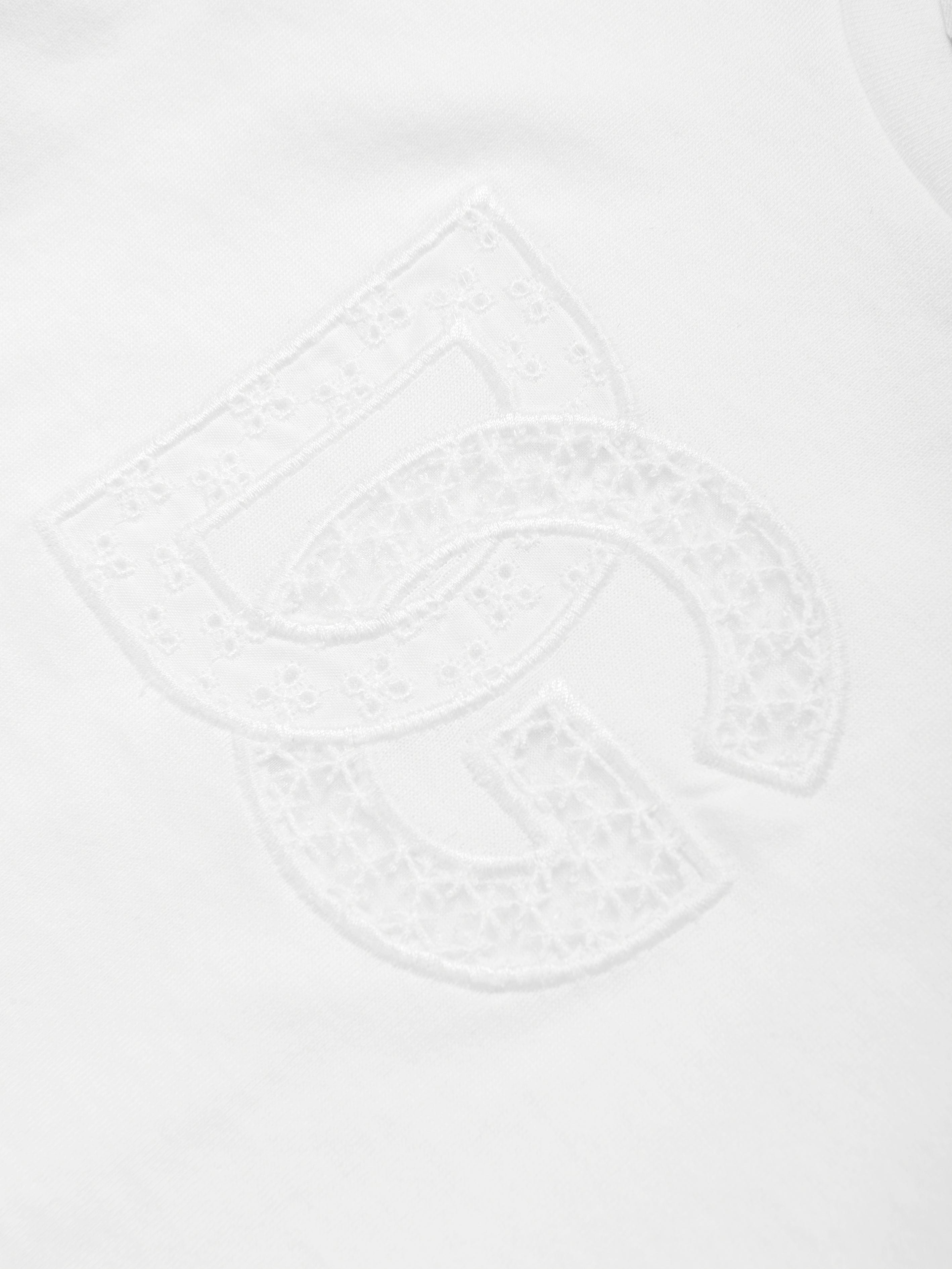 Dolce & Gabbana Baby Girls Logo T-Shirt in White