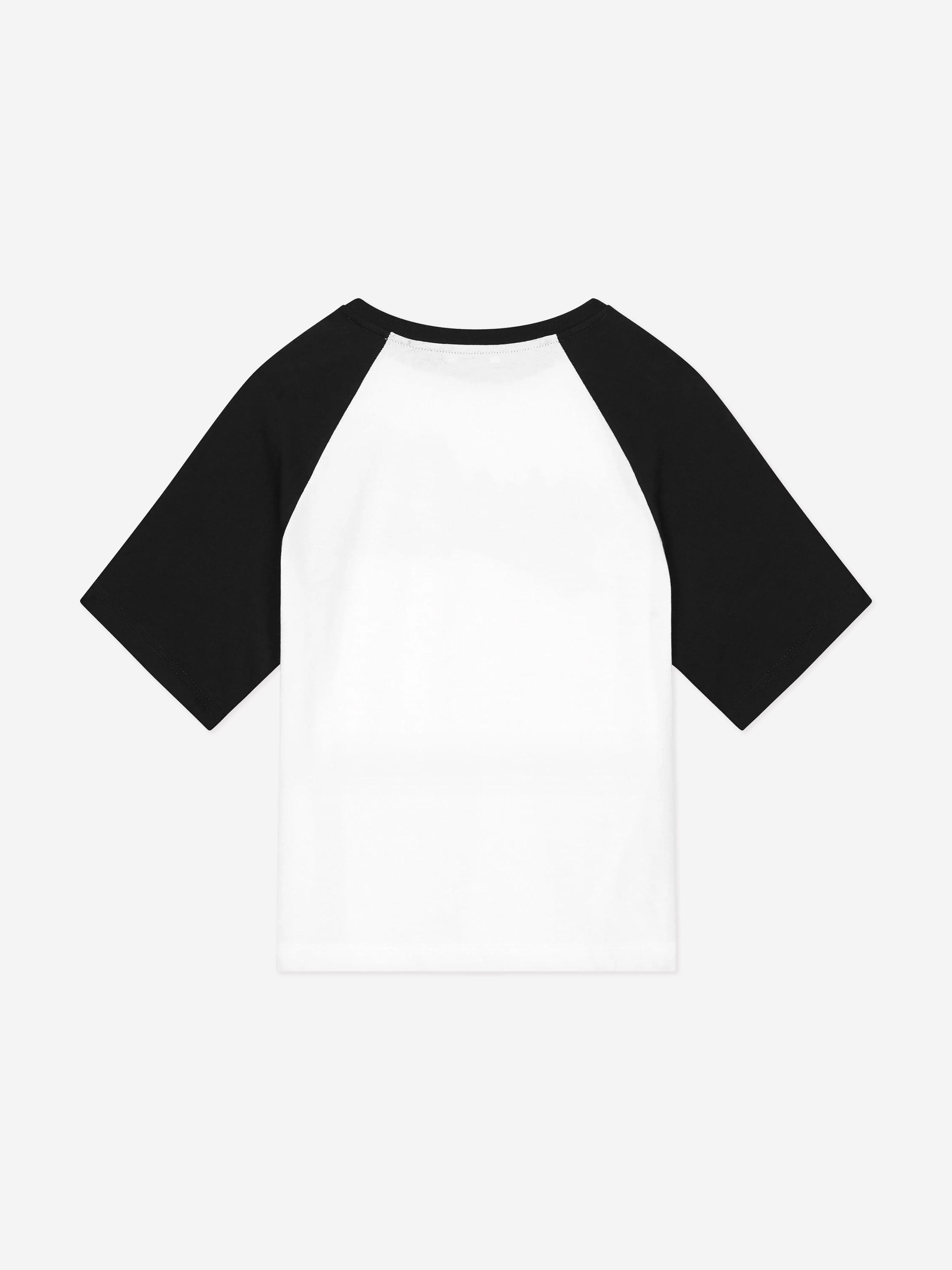 Dolce & Gabbana Boys Logo T-Shirt in White