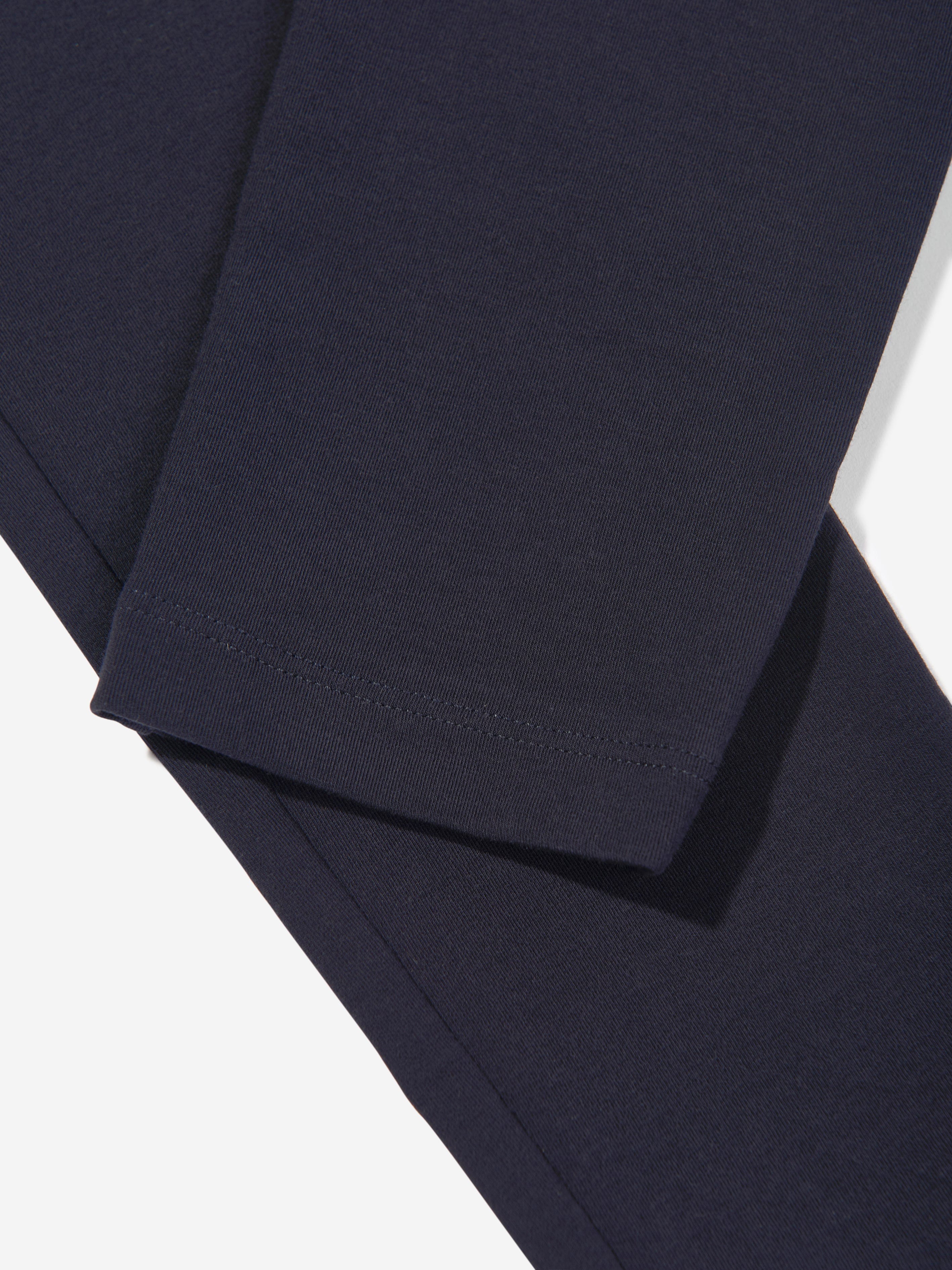 Dolce & Gabbana Girls Logo Leggings in Navy