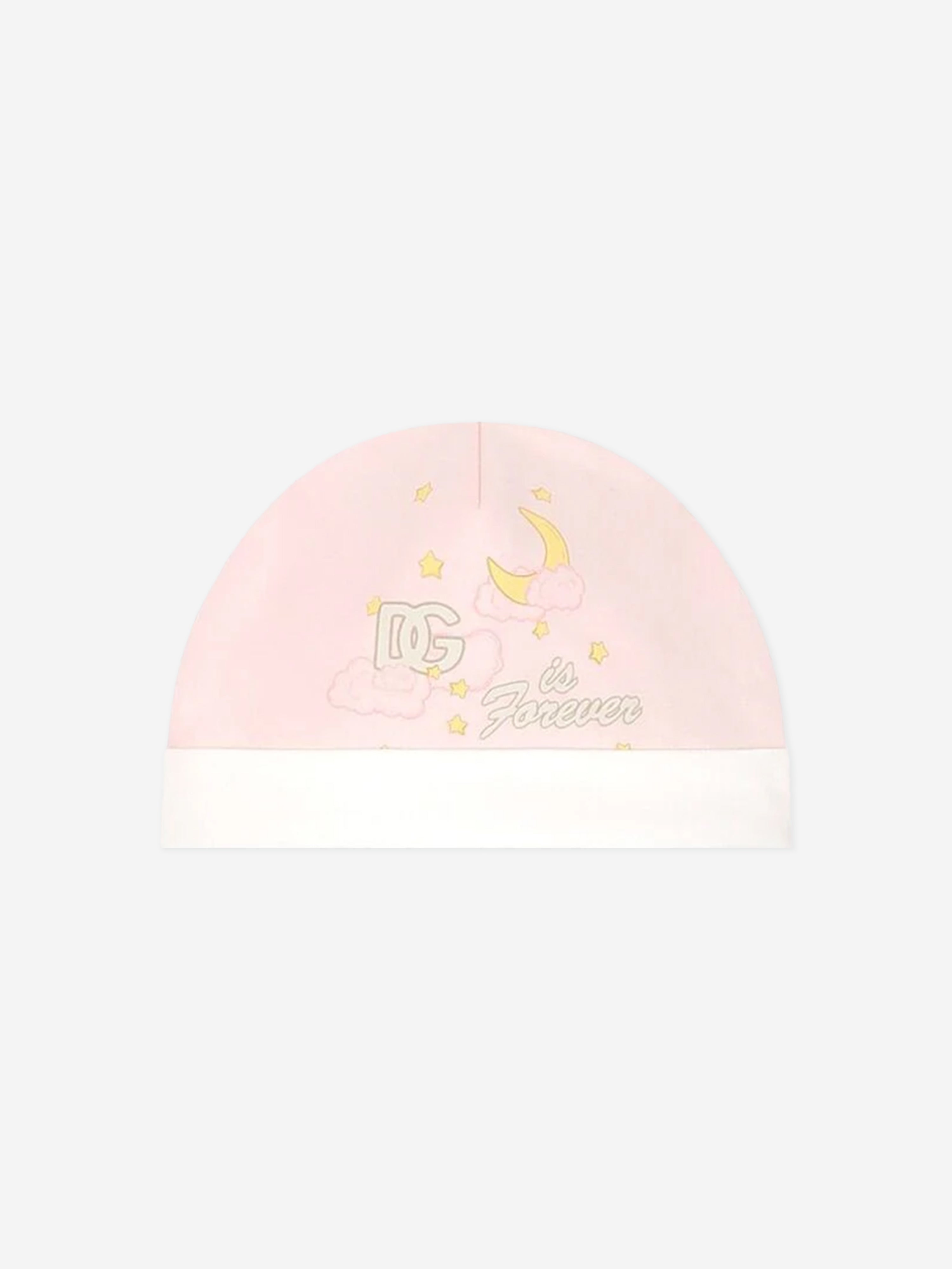 Dolce & Gabbana Baby Girls Babygrow Gift Set in Pink