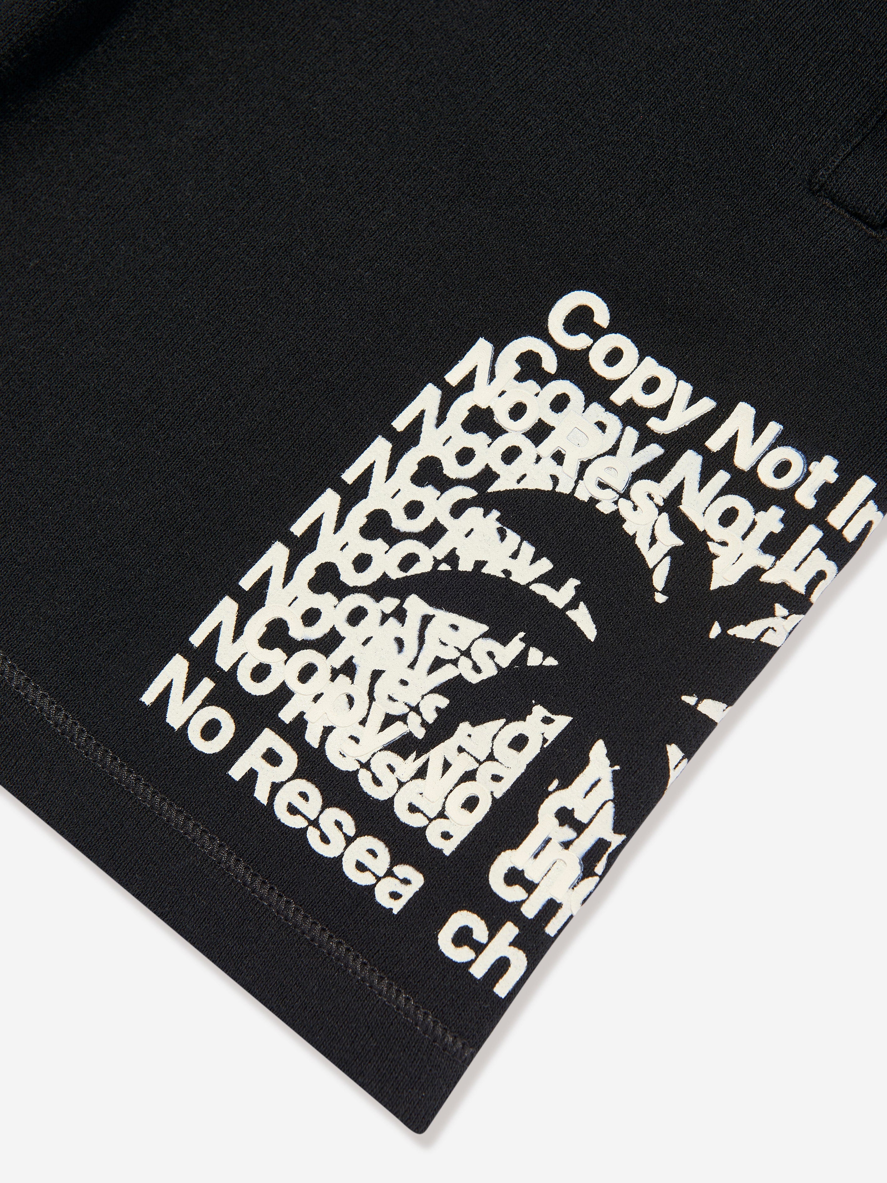 Dolce & Gabbana Boys Logo Bermuda Shorts in Black