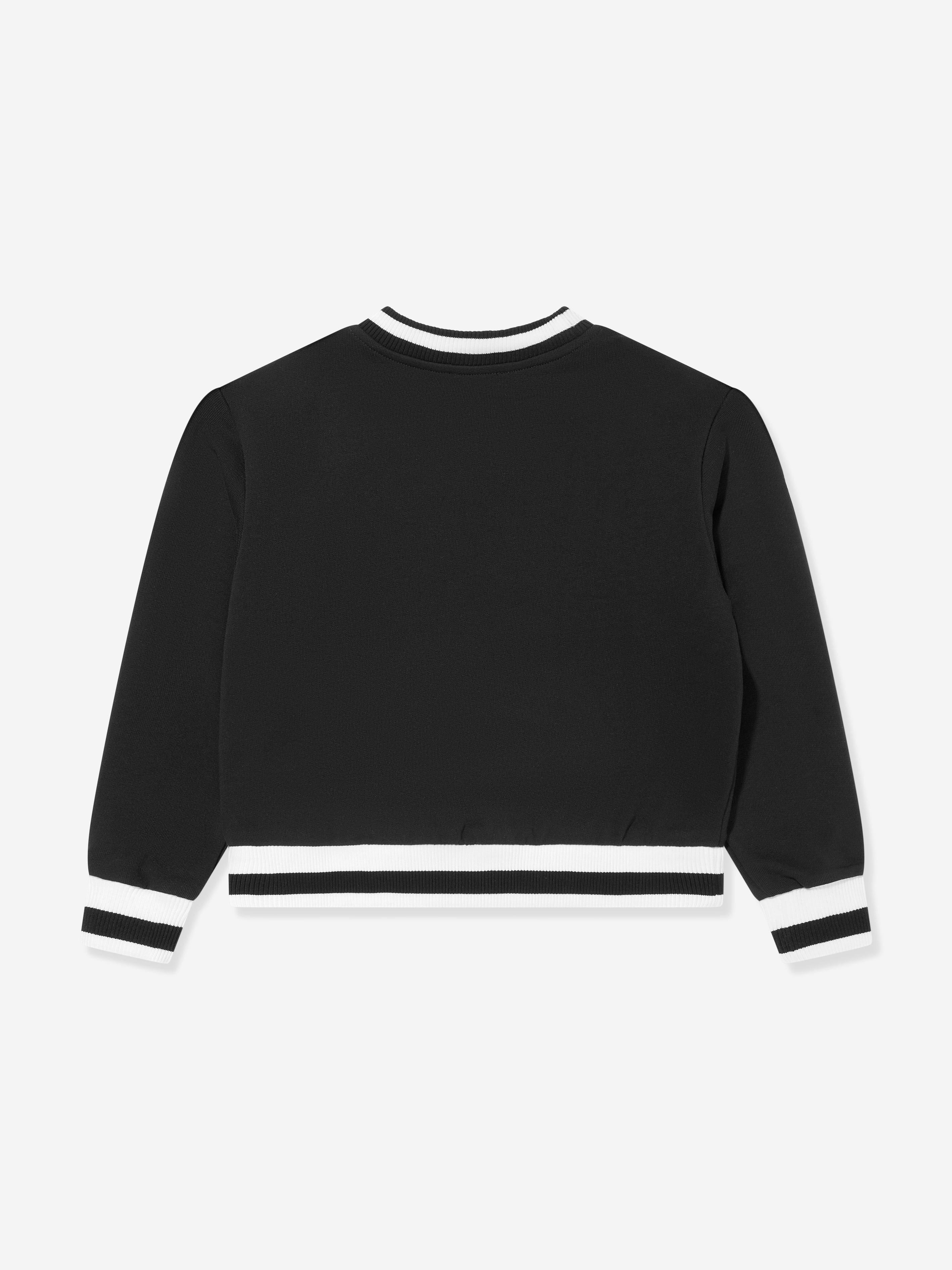 Dolce & Gabbana Boys Milano Logo Sweatshirt in Black