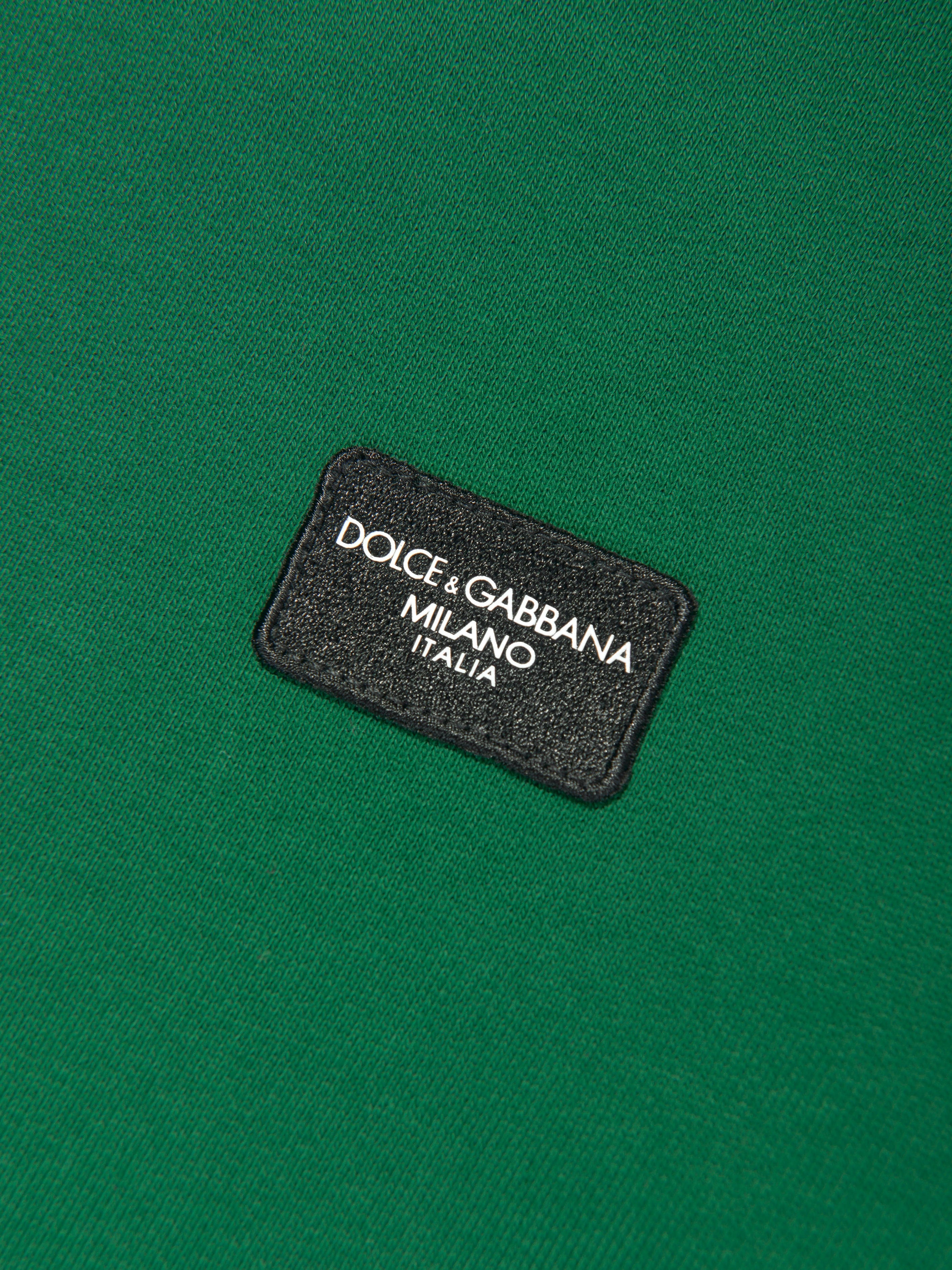 Dolce & Gabbana Boys Logo Sweatshirt in Green