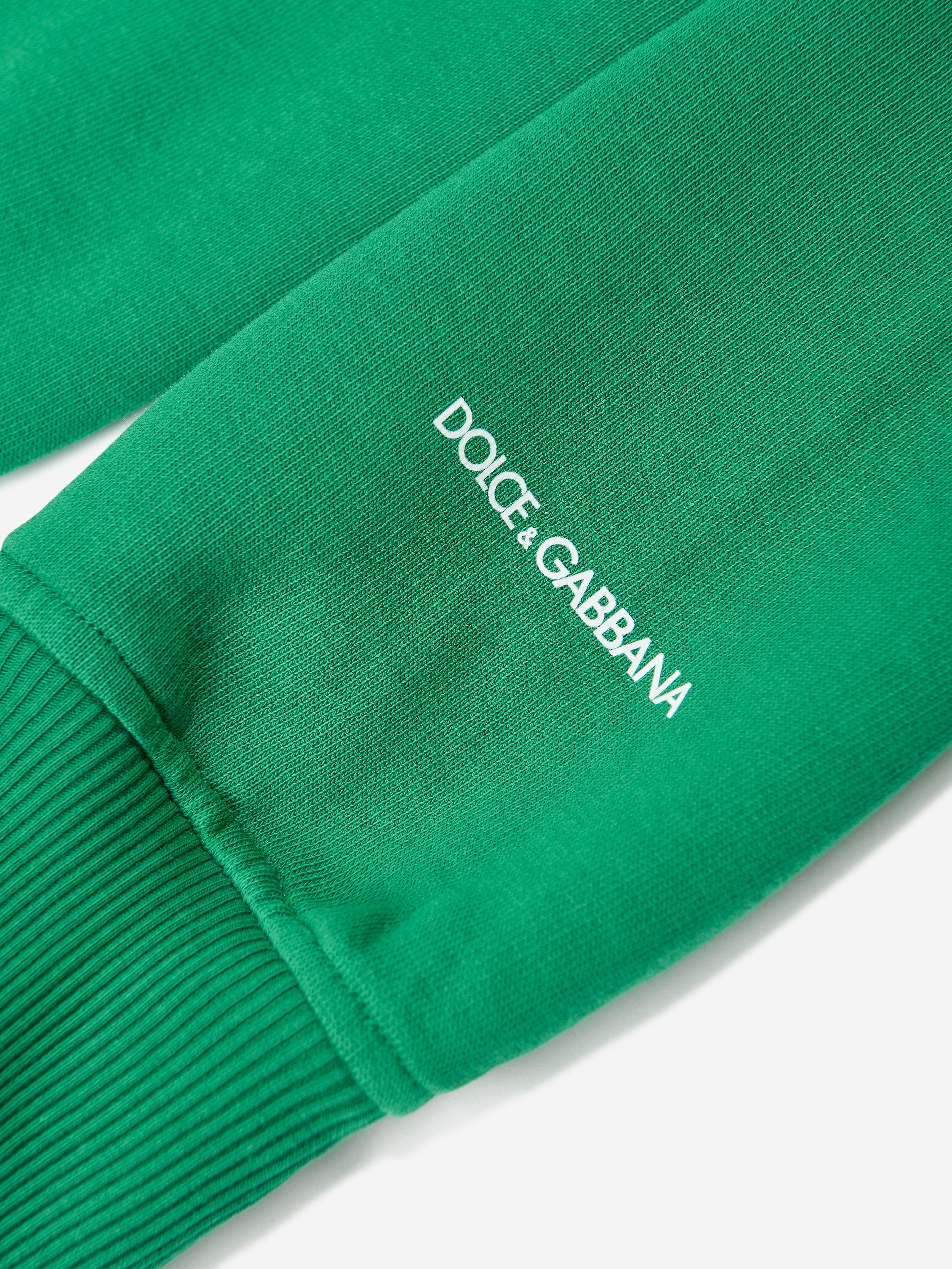 Dolce & Gabbana Boys DG Vibe Sweatshirt in Green