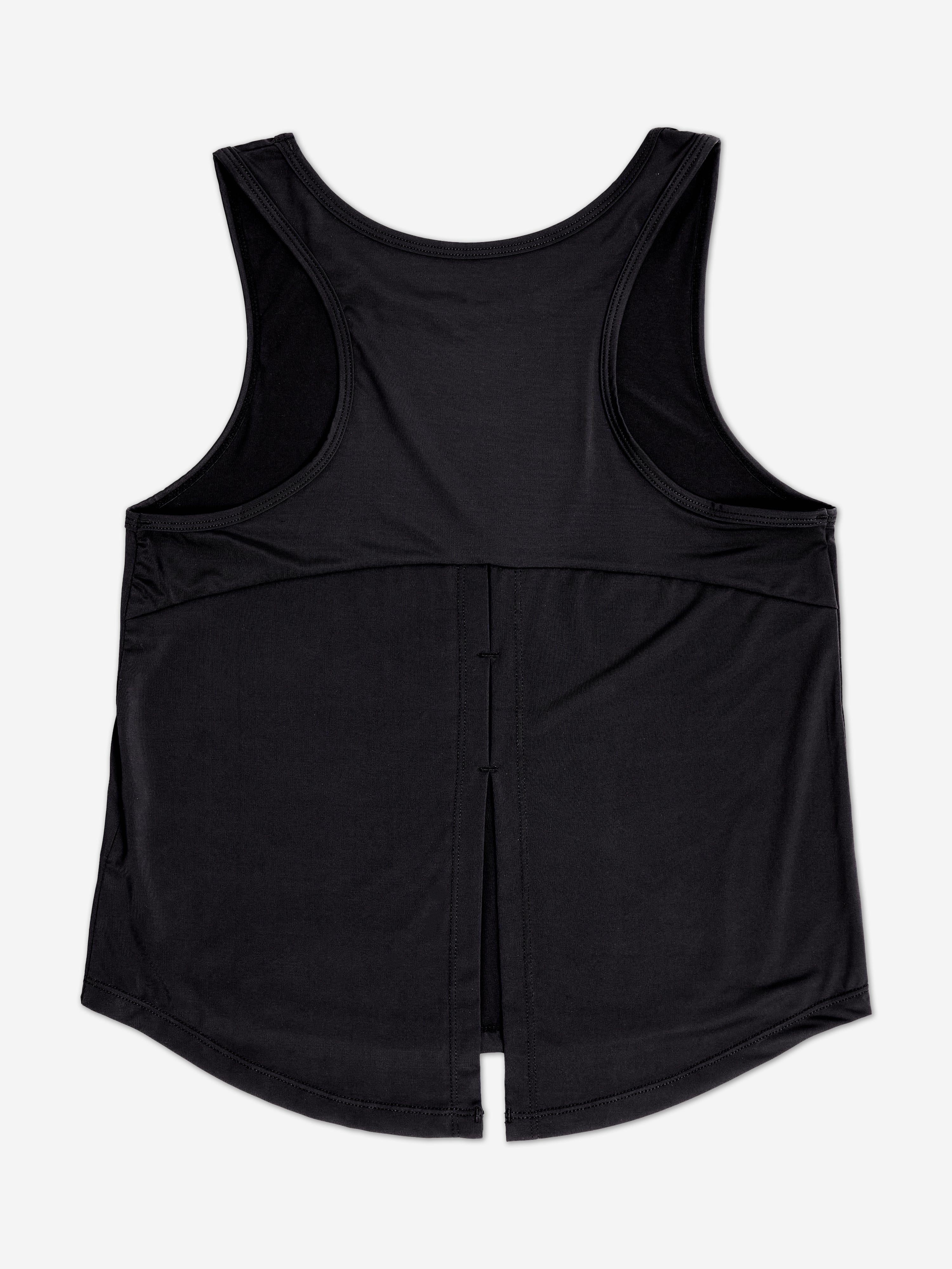 Danskin Girls Split Back Vest Top in Black