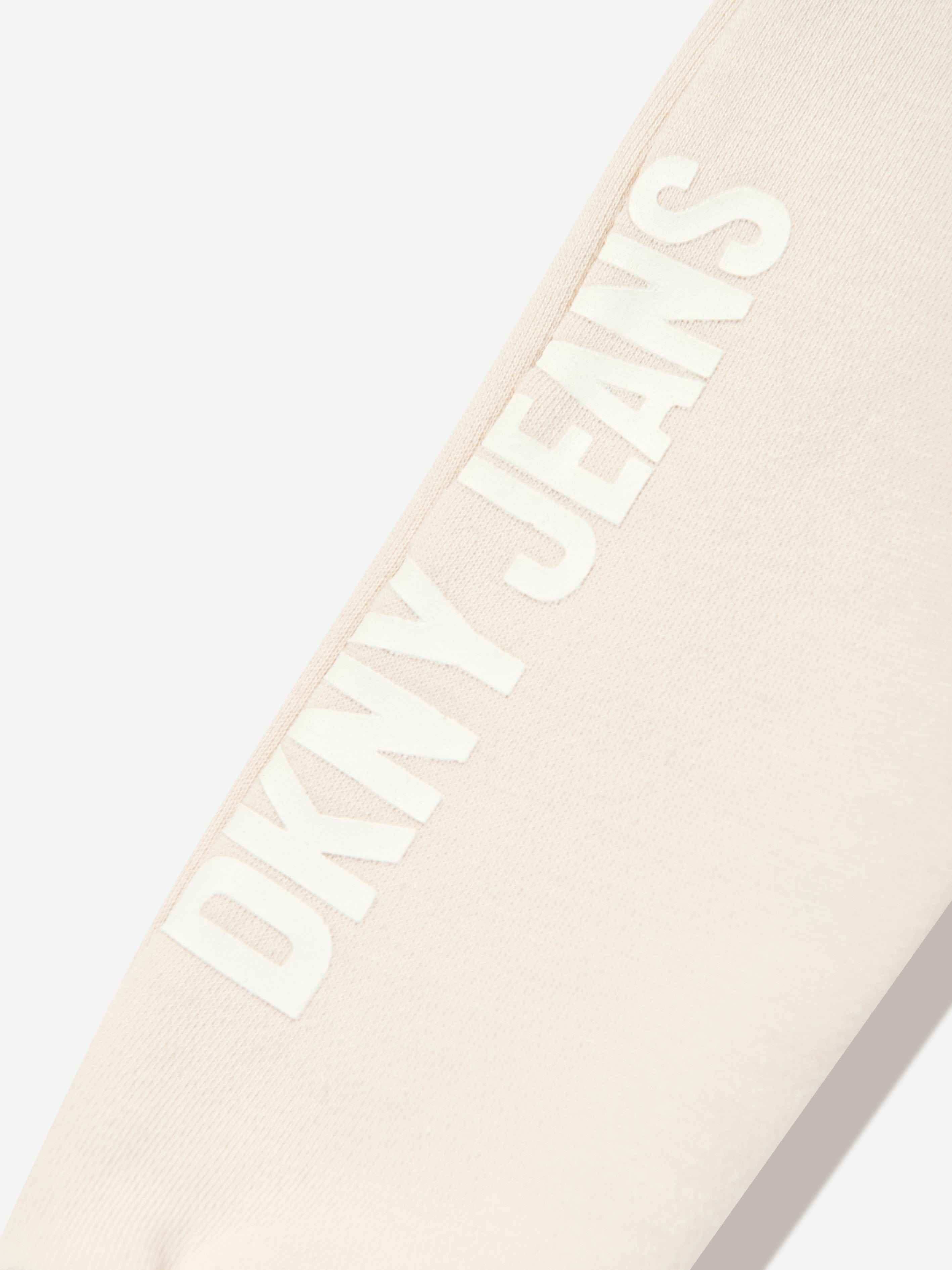 DKNY Baby Hooded All In One in Beige