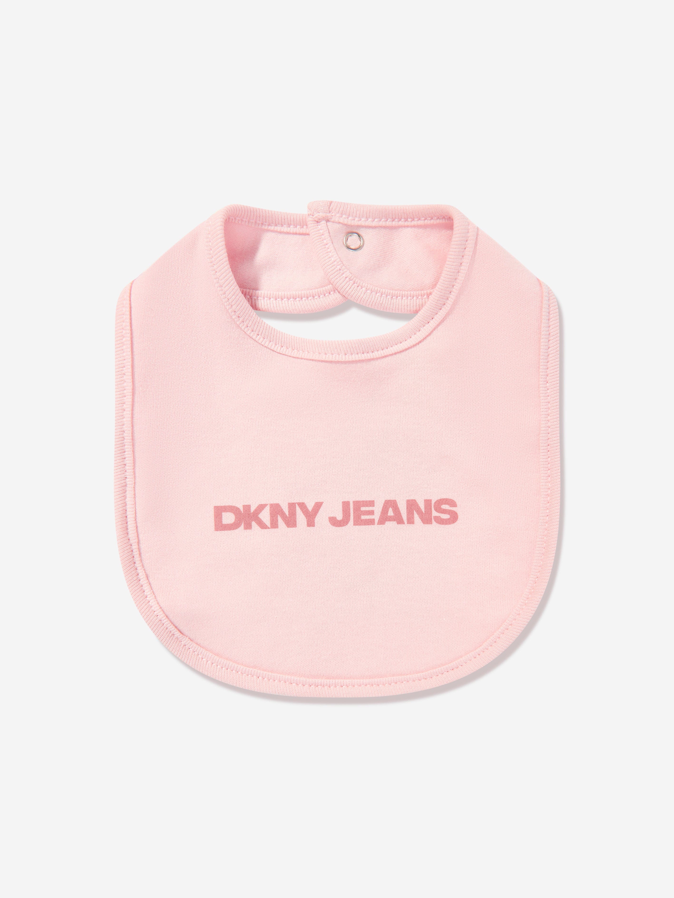 DKNY Baby Girls 5 Piece Babygrow Set in Pink