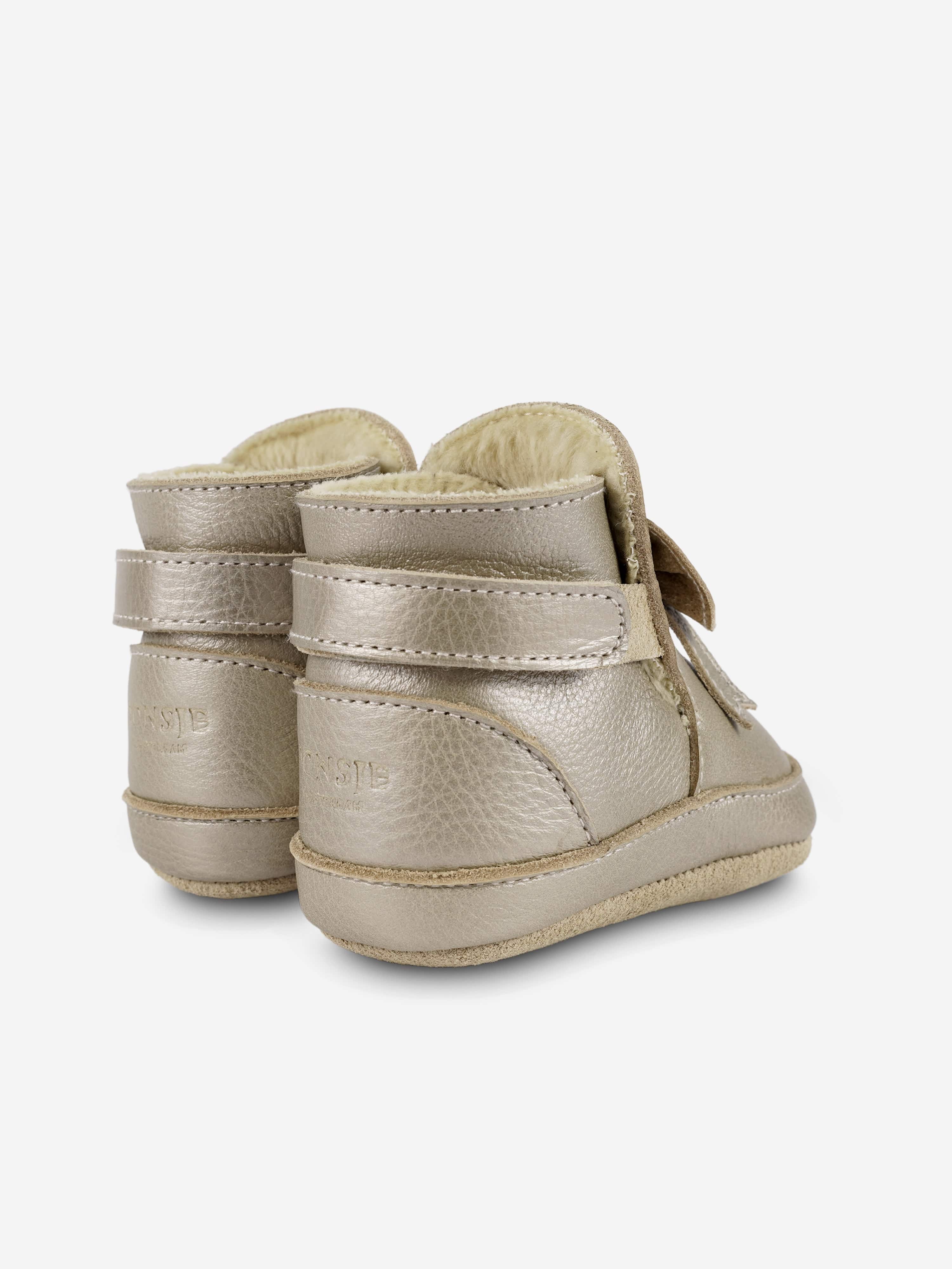 Baby Girls Cubow Booties in Gold