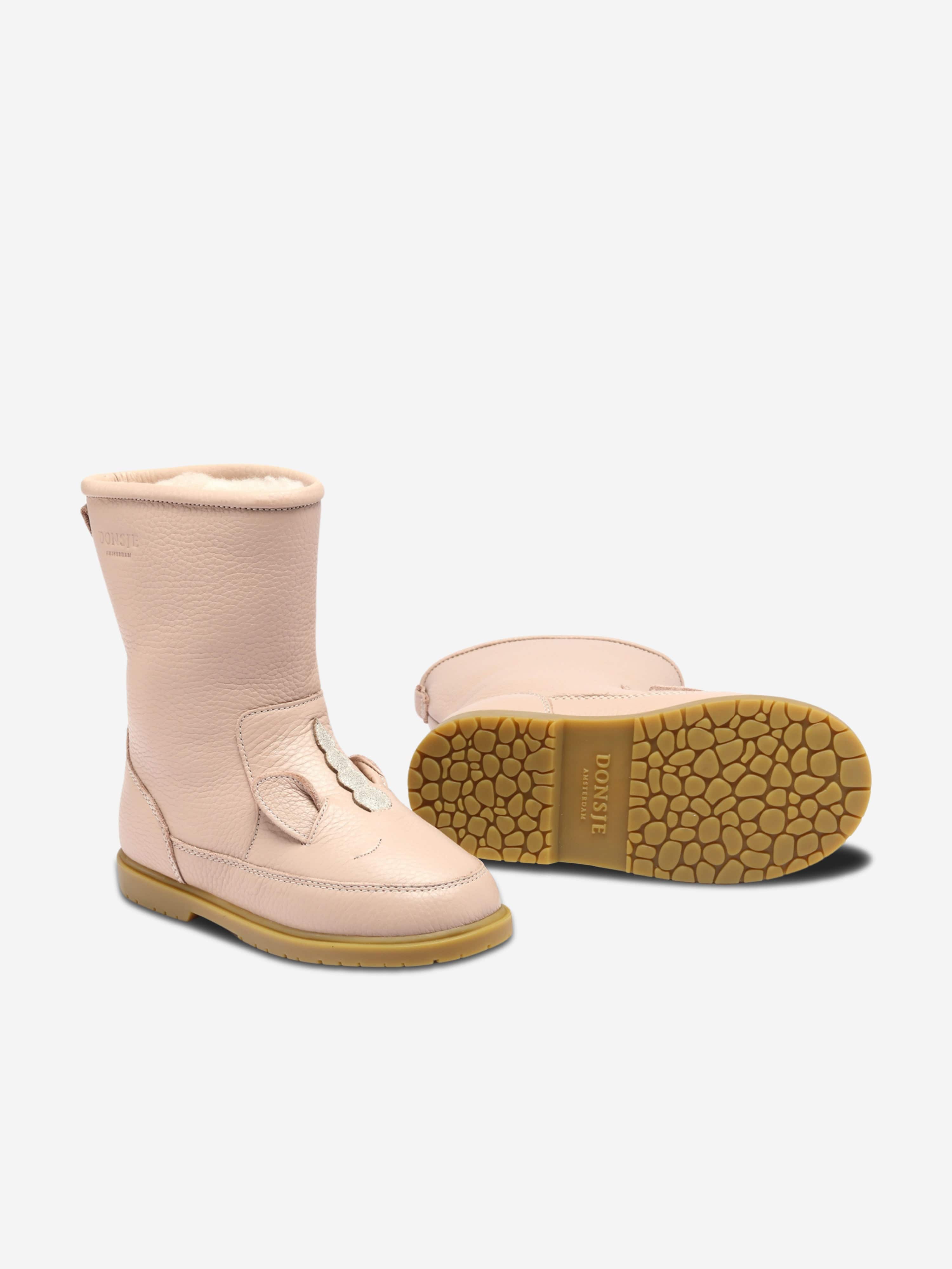 Girls Wadudu Special Unicorn Boots in Pink