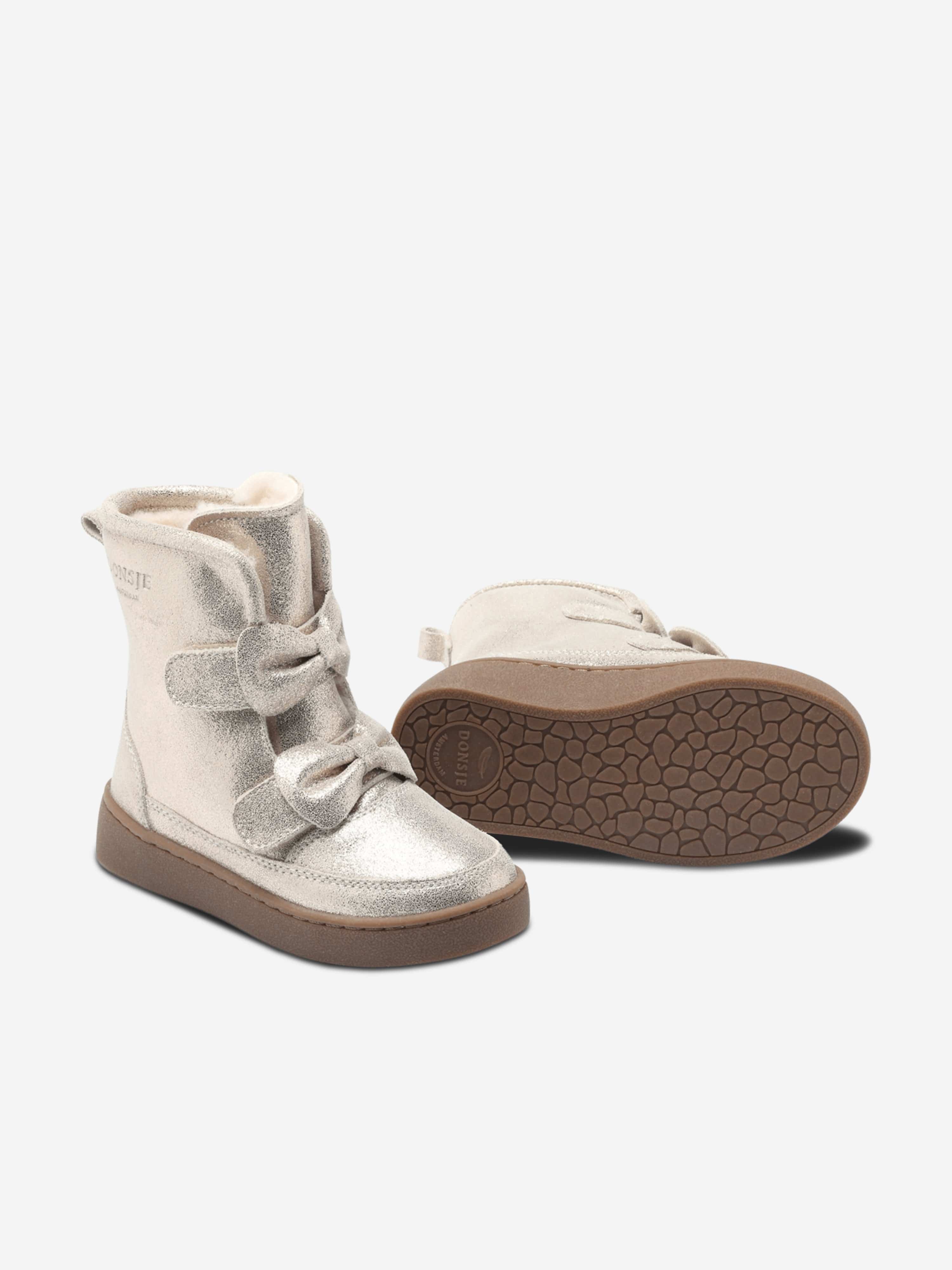 Girls Isa Exclusive Boots in Silver