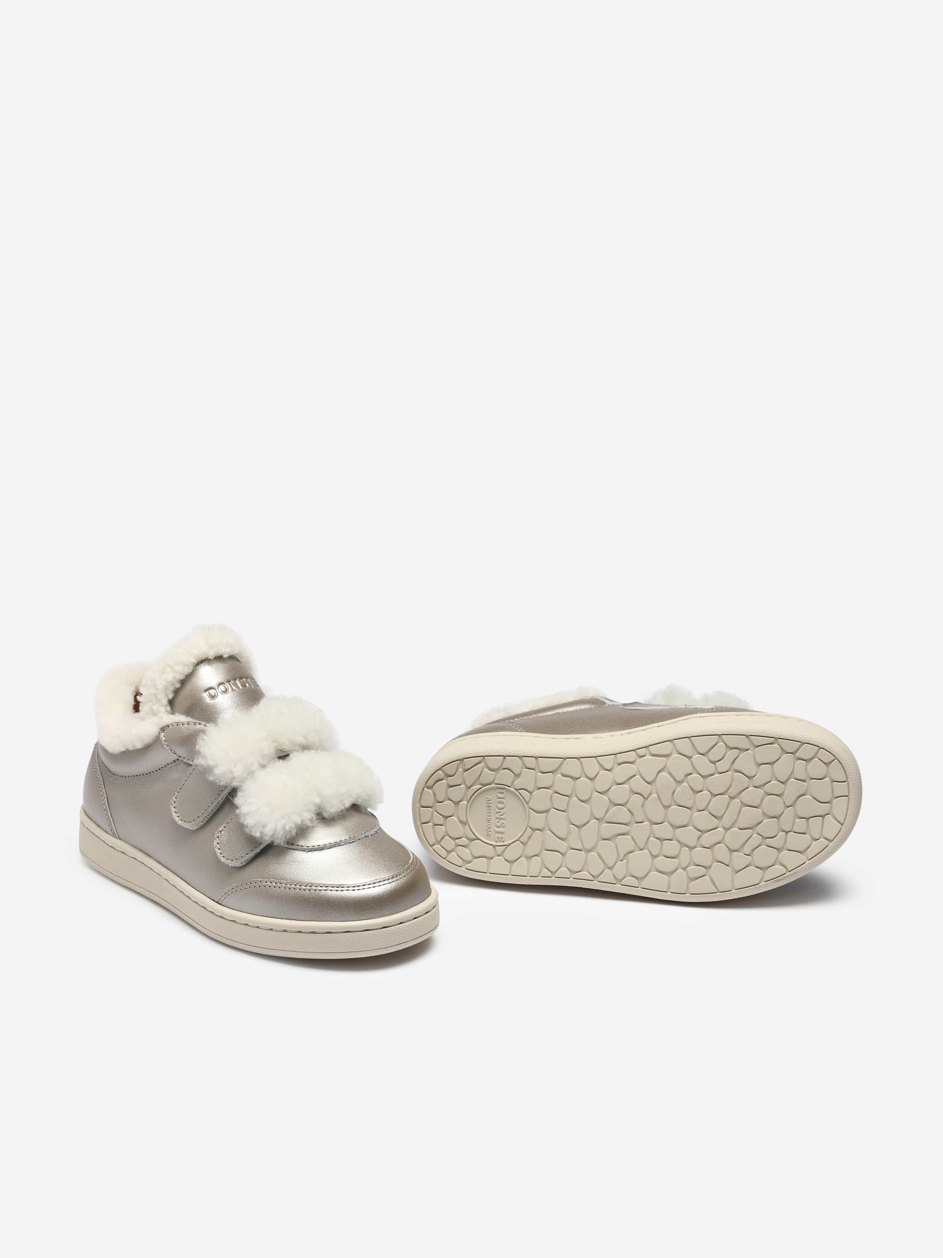 Girls Hanzell Trainers in Silver